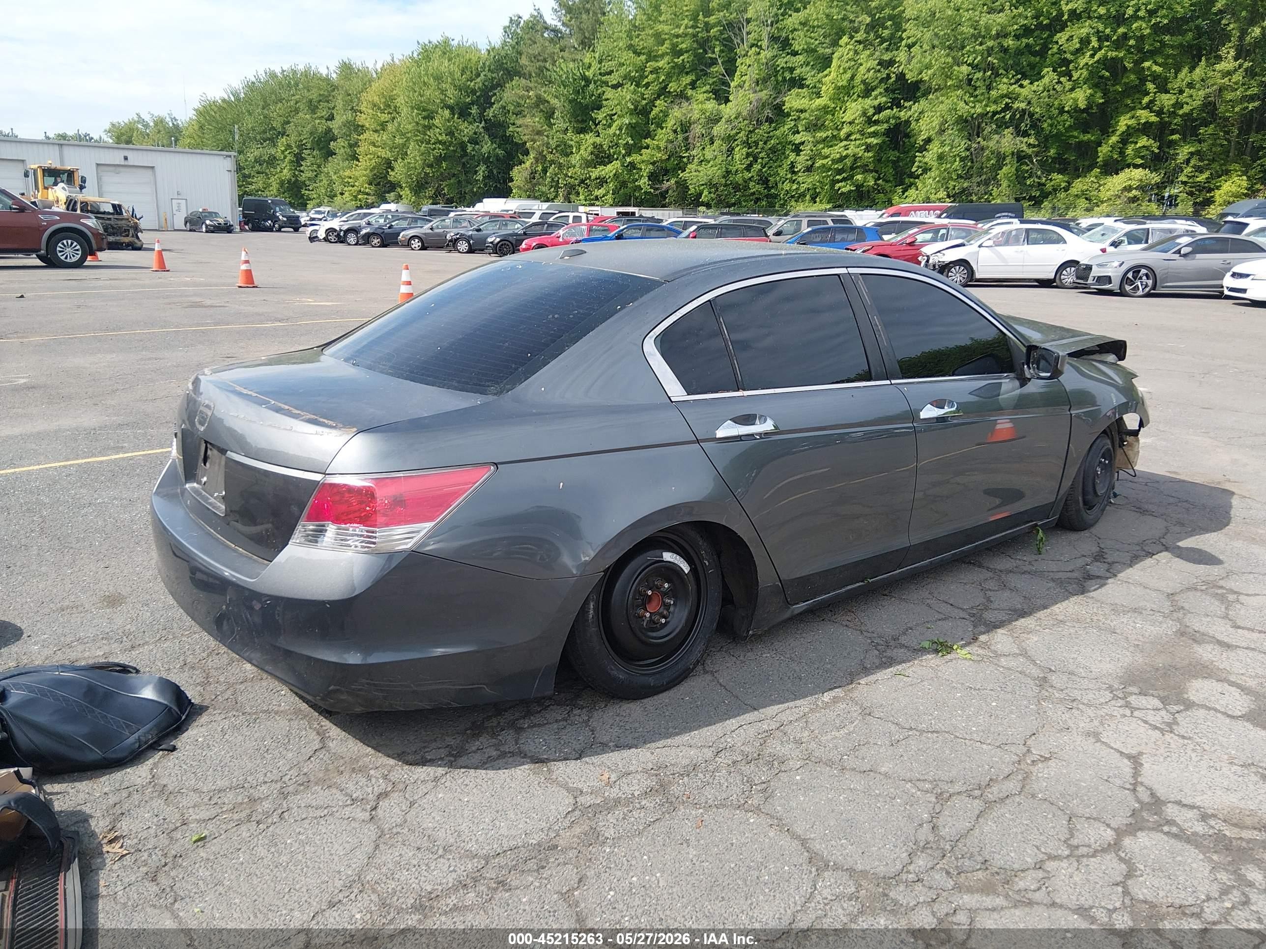 2008 Honda Accord 3.5 Ex-l Gray vin: 1HGCP36818A021311