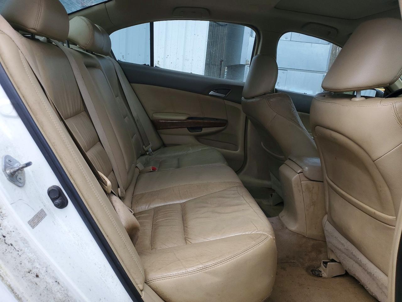 2008 Honda Accord White vin: 1HGCP36818A031465