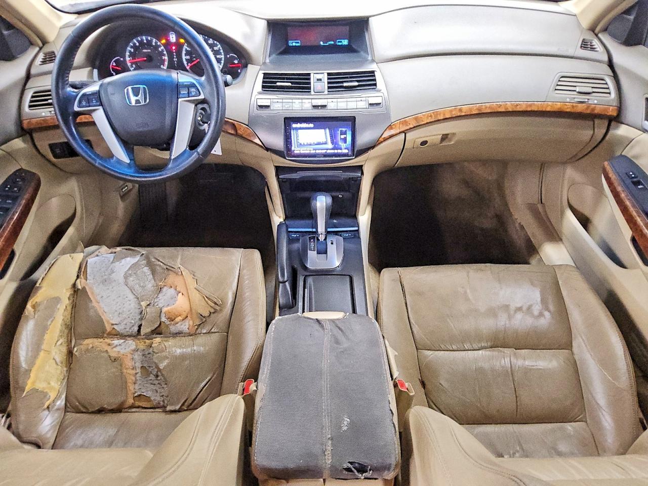 2008 Honda Accord Exl Burgundy vin: 1HGCP36818A036276