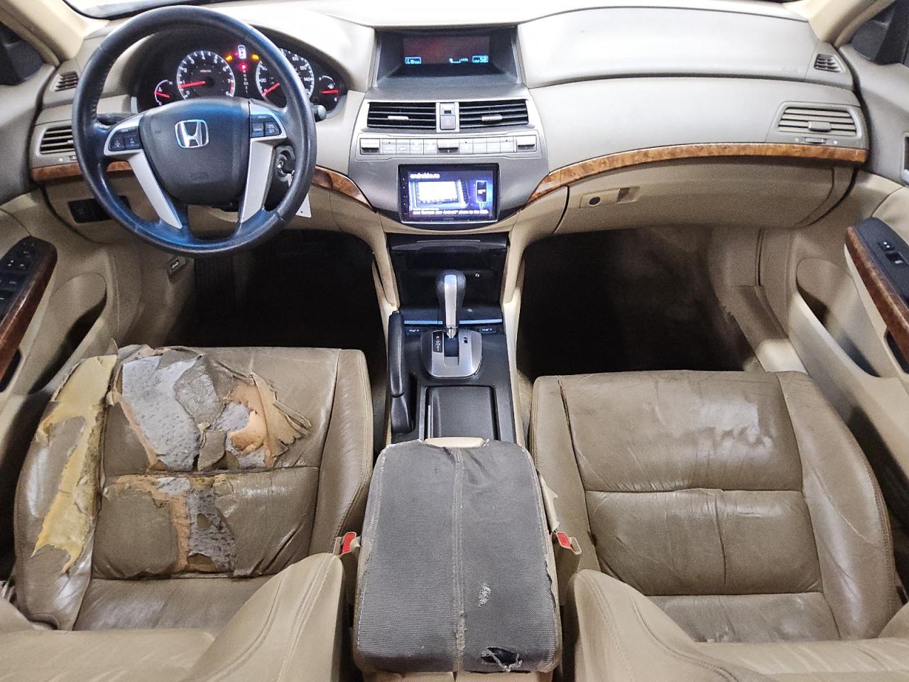 2008 Honda Accord Exl Burgundy vin: 1HGCP36818A036276 Damage: Right Front Seat, Torn, > 12 Inches