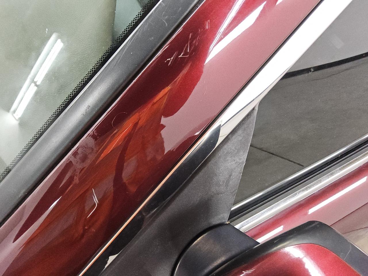 2008 Honda Accord Exl Burgundy vin: 1HGCP36818A036276 Damage: Left Drip Rail, Heavy Scratch, 1 To 2 Inches