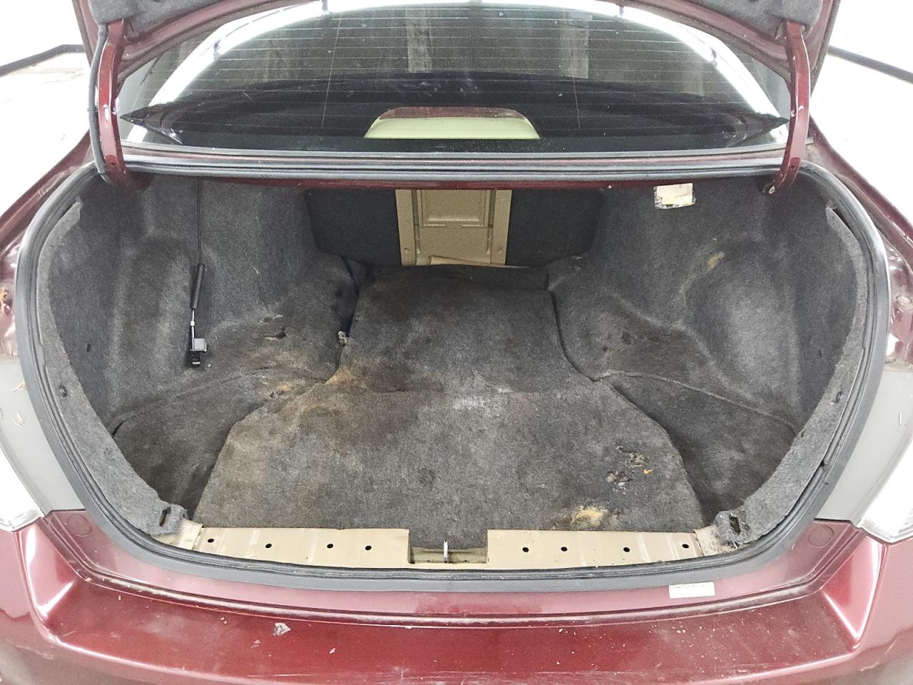 2008 Honda Accord Exl Burgundy vin: 1HGCP36818A036276 Damage: Trunk/Cargo Mat, Stained, Permanent