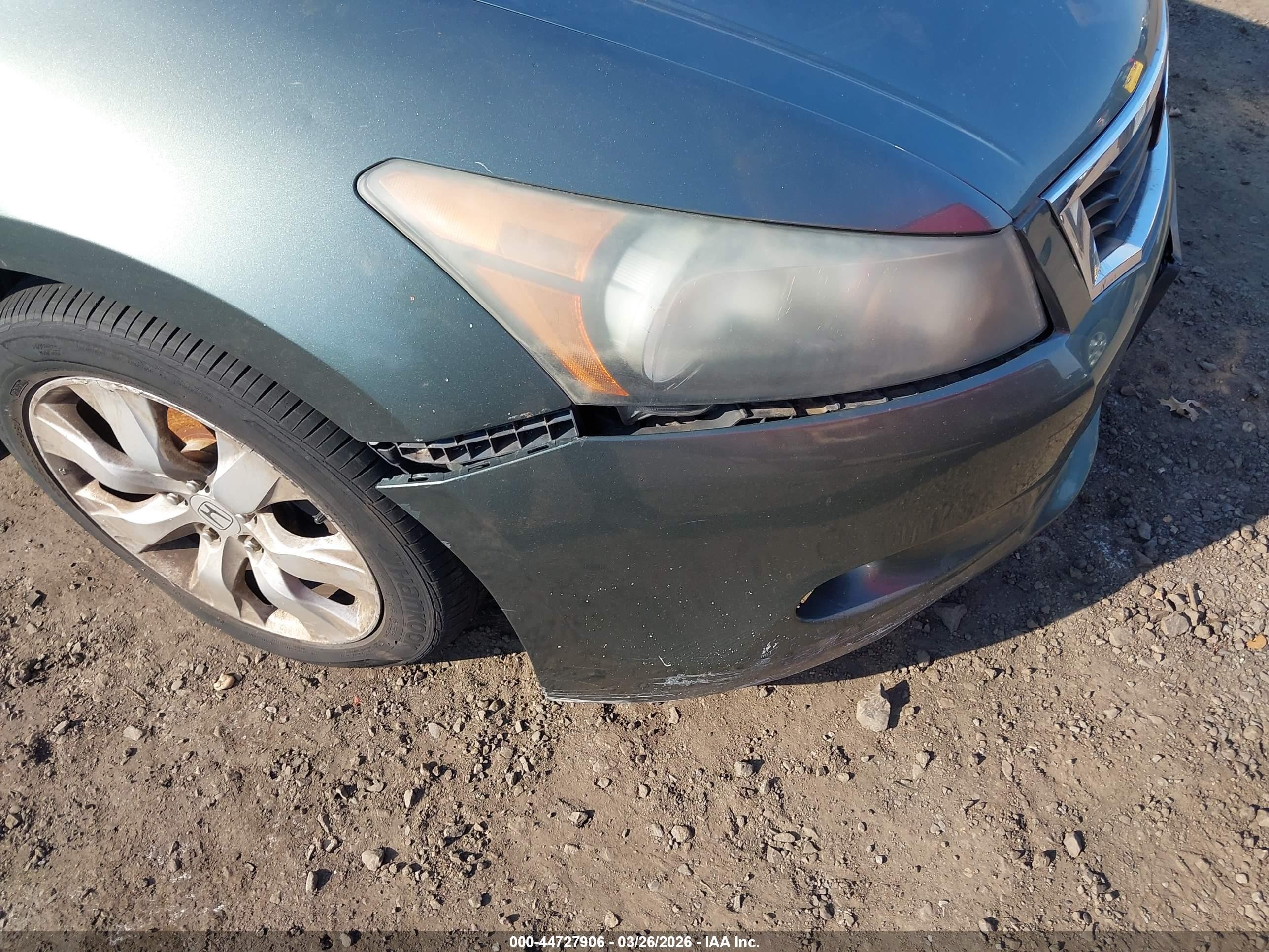 2008 Honda Accord 3.5 Ex-l Green vin: 1HGCP36818A039890