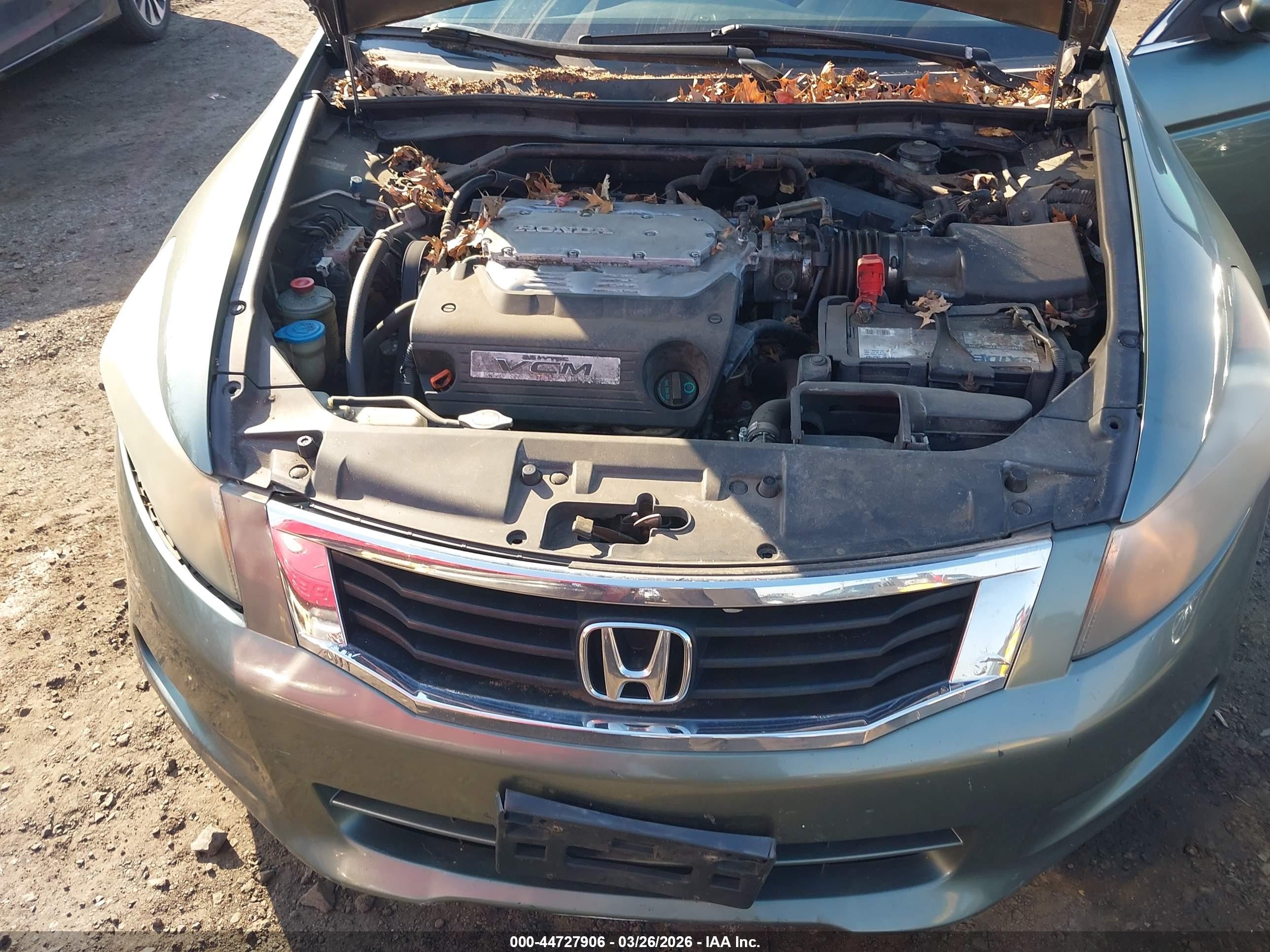 2008 Honda Accord 3.5 Ex-l Green vin: 1HGCP36818A039890