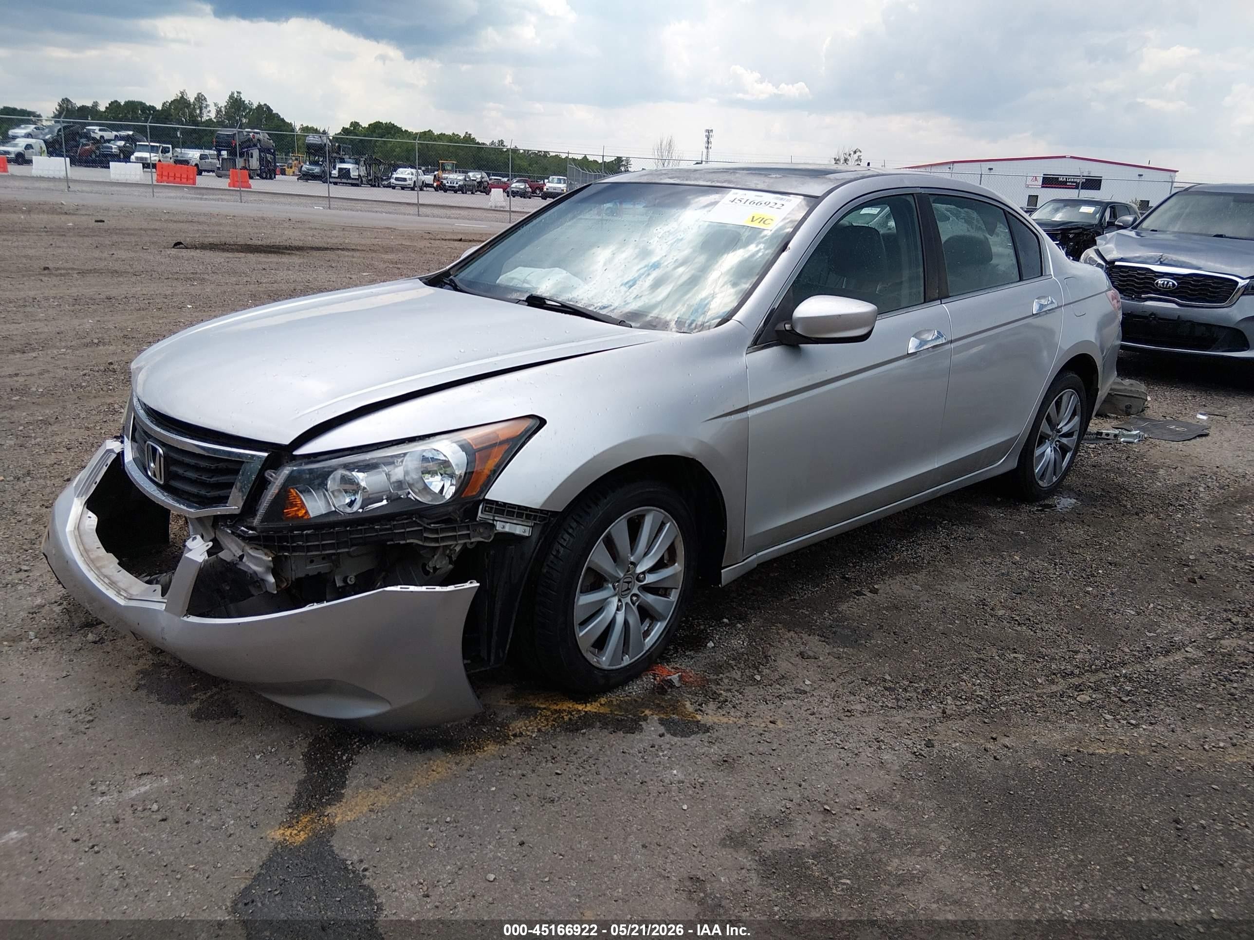 2008 Honda Accord 3.5 Ex-l Silver vin: 1HGCP36818A041168