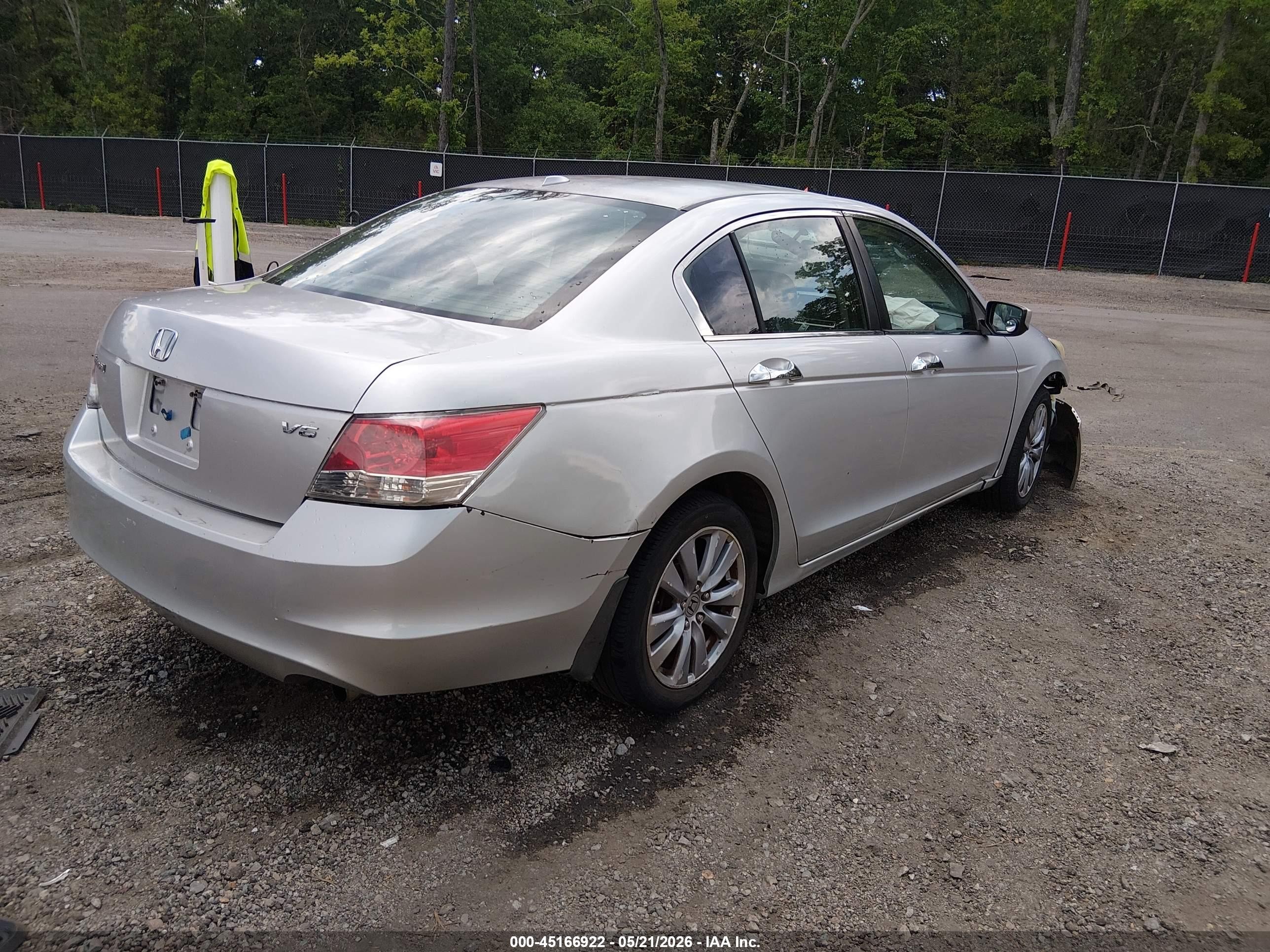 2008 Honda Accord 3.5 Ex-l Silver vin: 1HGCP36818A041168