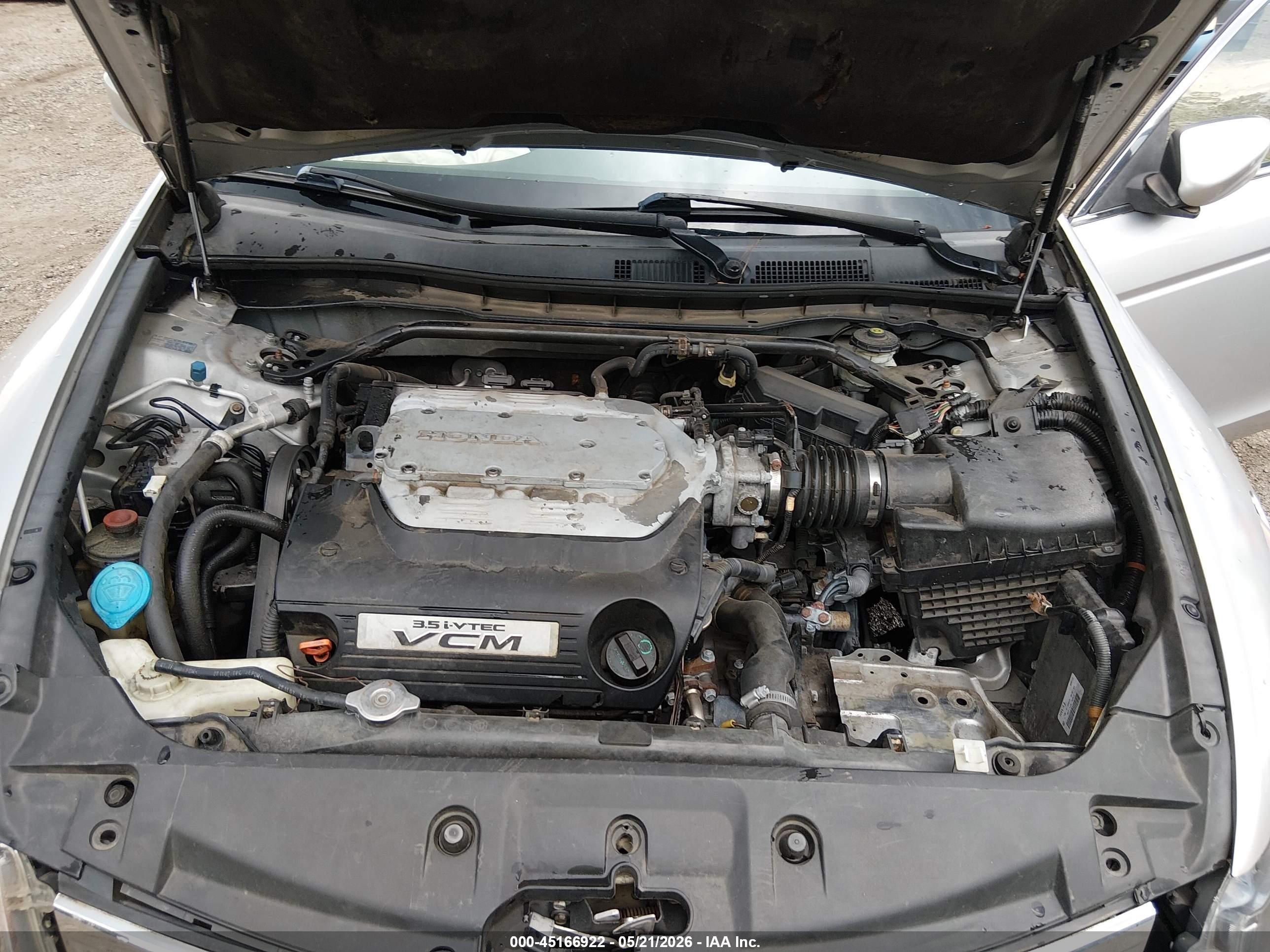 2008 Honda Accord 3.5 Ex-l Silver vin: 1HGCP36818A041168