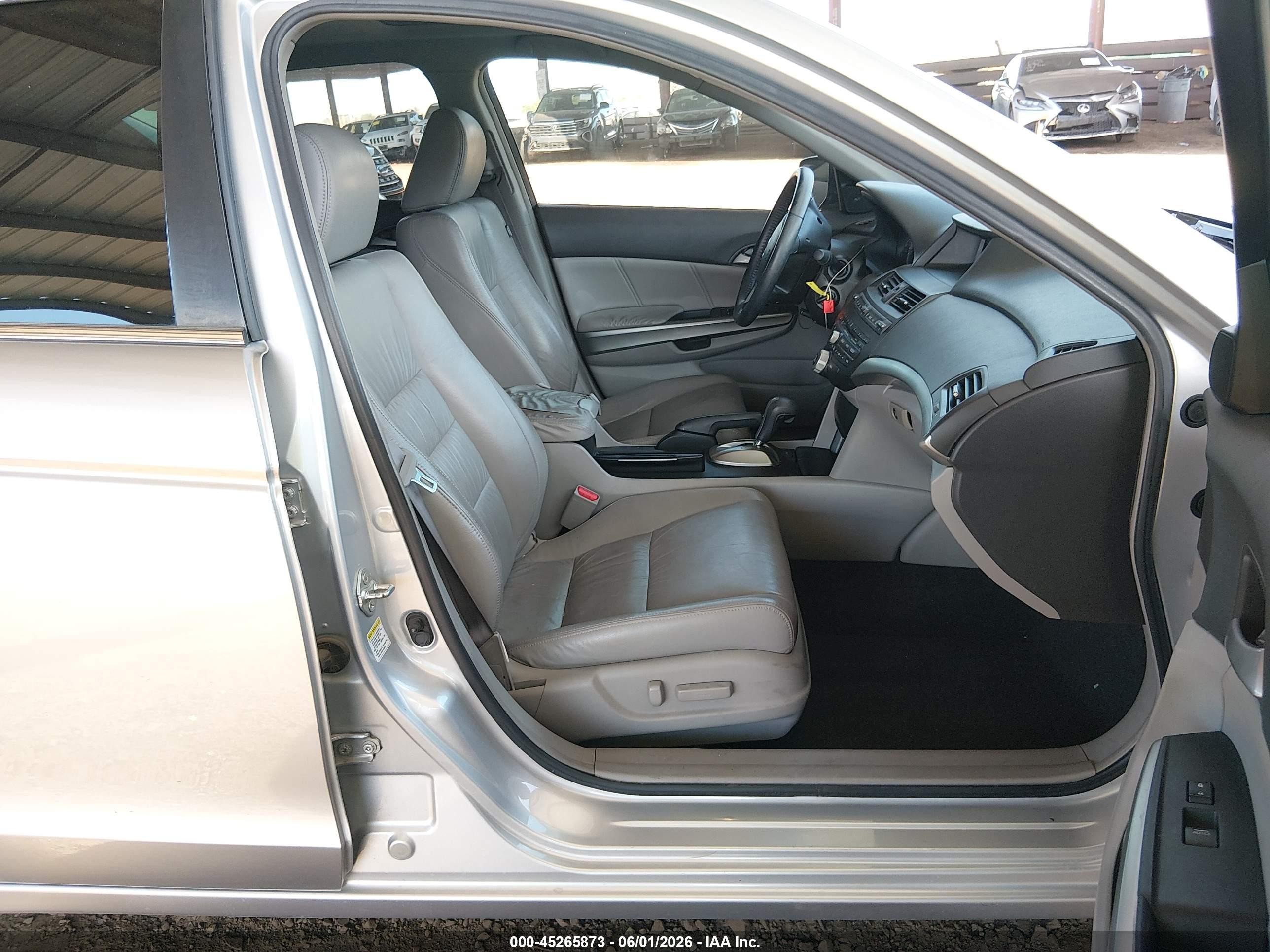 2008 Honda Accord 3.5 Ex-l Silver vin: 1HGCP36818A048959