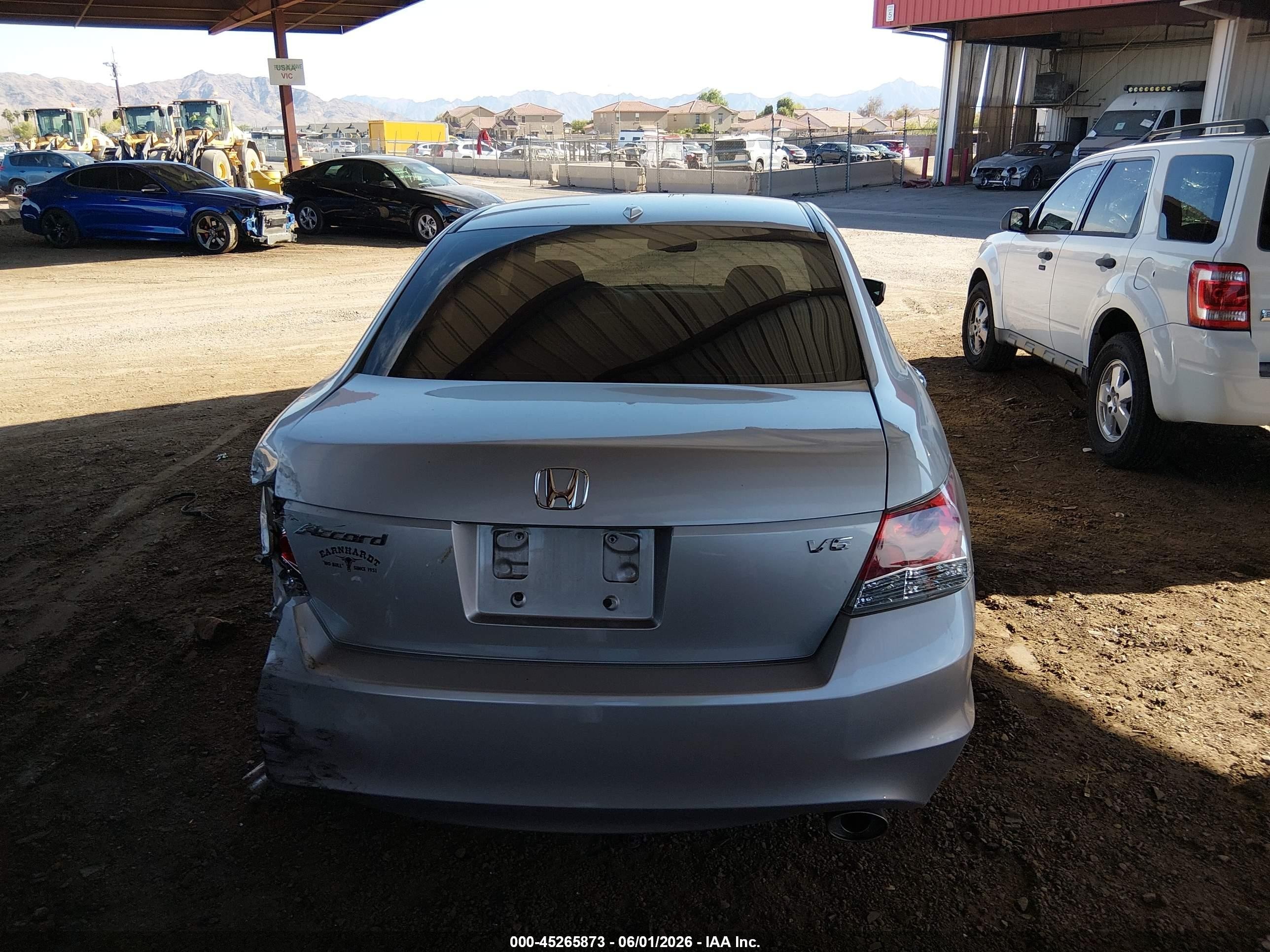 2008 Honda Accord 3.5 Ex-l Silver vin: 1HGCP36818A048959