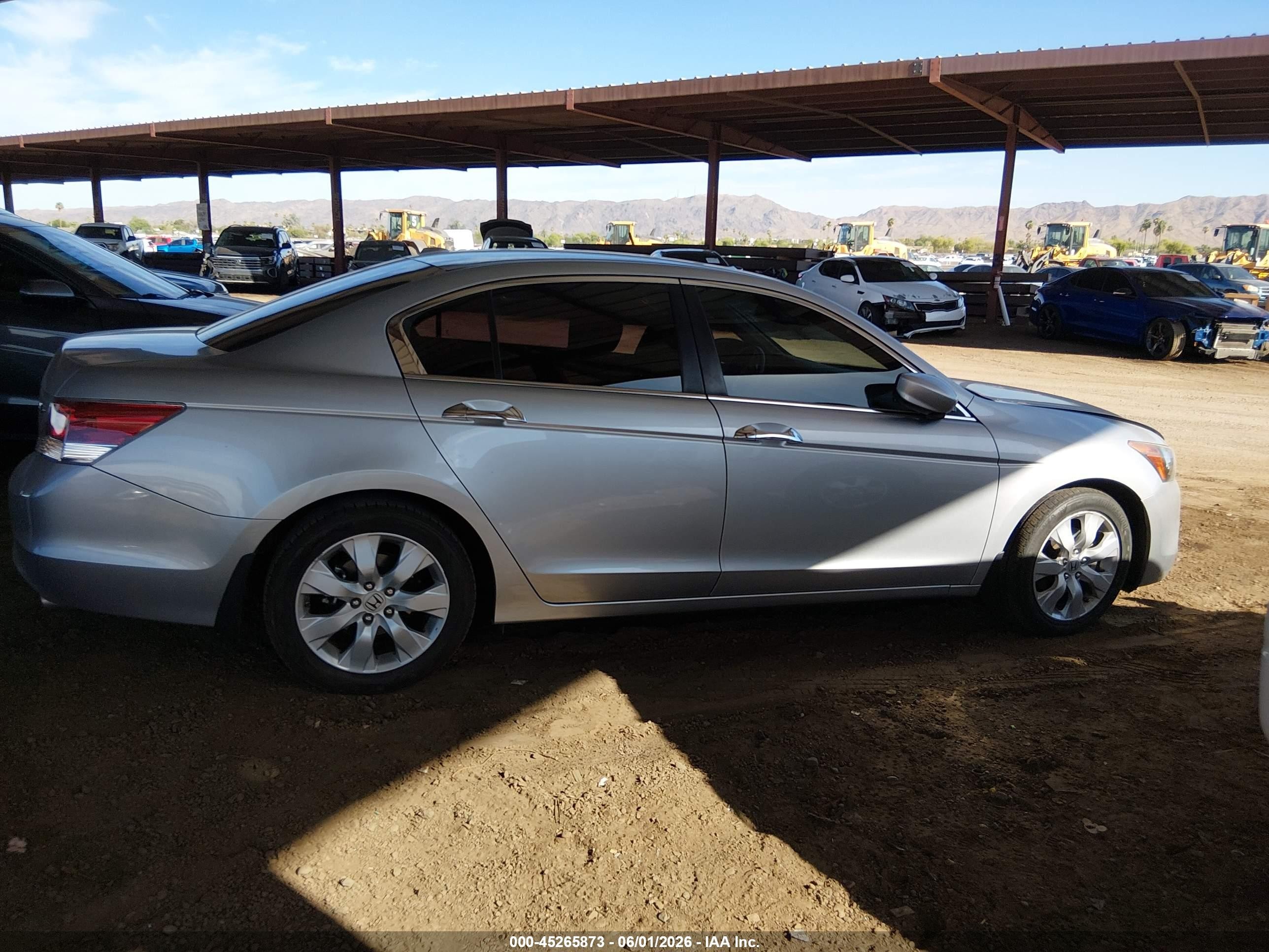 2008 Honda Accord 3.5 Ex-l Silver vin: 1HGCP36818A048959