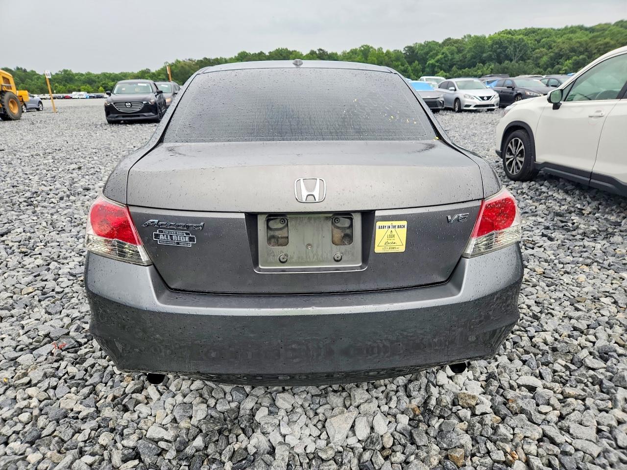 2008 Honda Accord Exl Серый vin: 1HGCP36818A051456