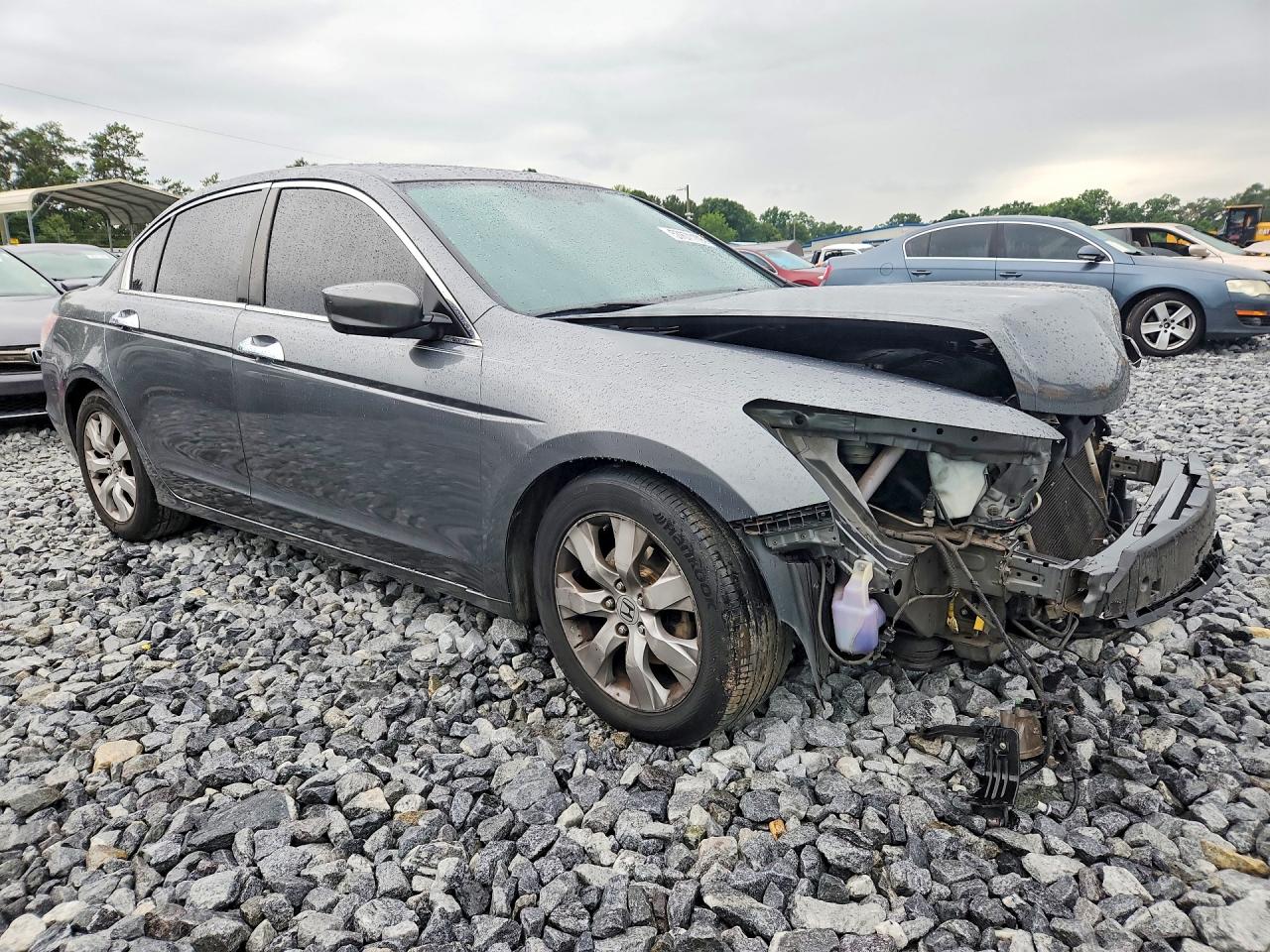 2008 Honda Accord Exl Серый vin: 1HGCP36818A051456