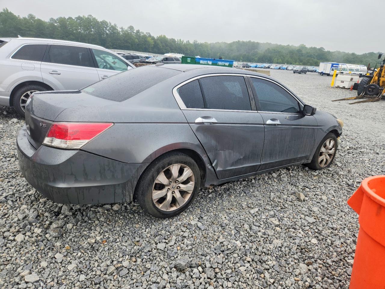 2008 Honda Accord Exl Gray vin: 1HGCP36818A052977