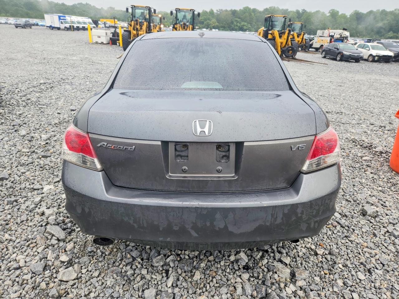 2008 Honda Accord Exl Gray vin: 1HGCP36818A052977