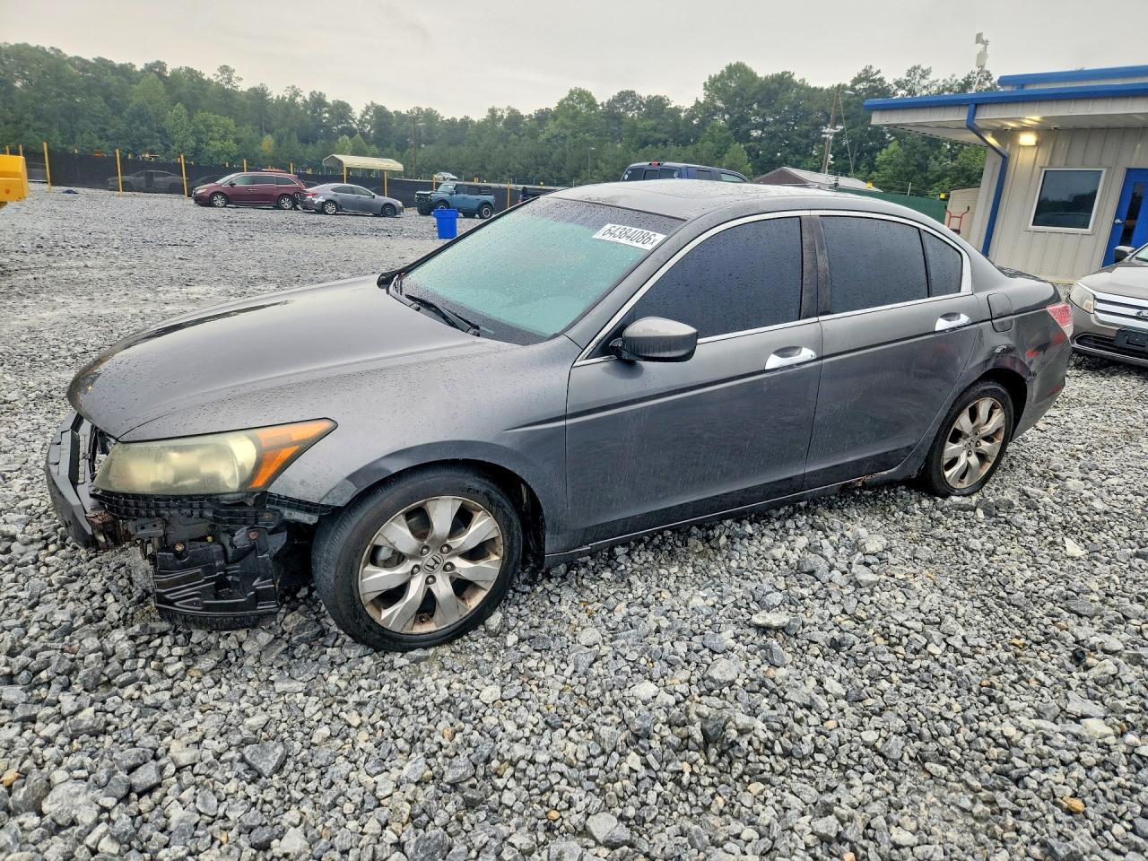 2008 Honda Accord Exl Gray vin: 1HGCP36818A052977