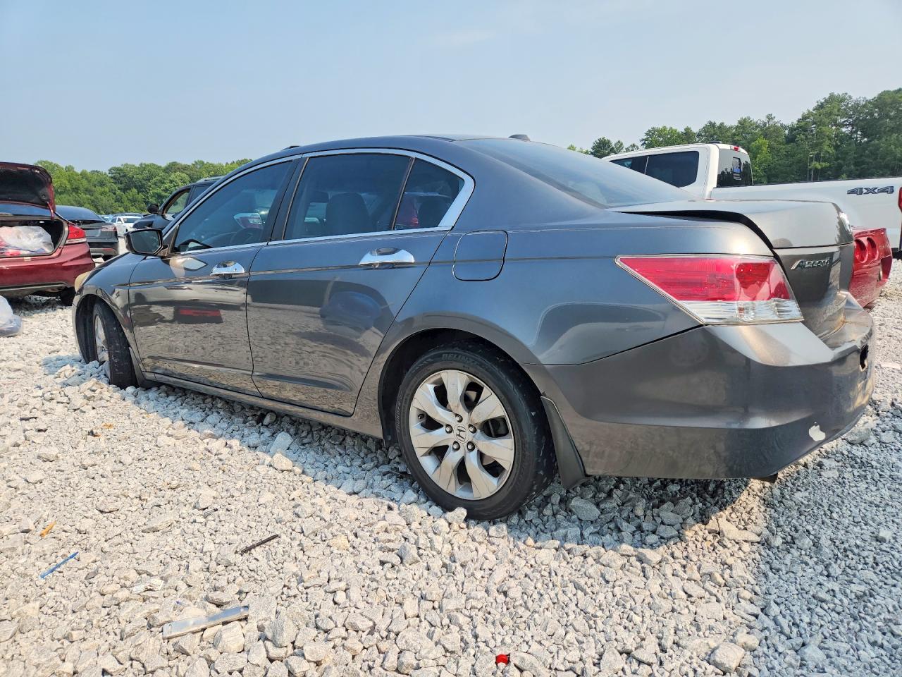 2008 Honda Accord Exl Silver vin: 1HGCP36818A058892