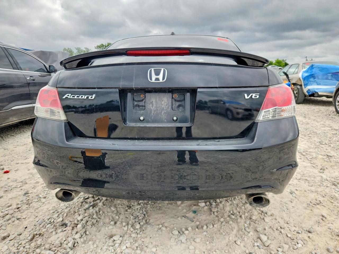 2008 Honda Accord Exl Black vin: 1HGCP36818A062084