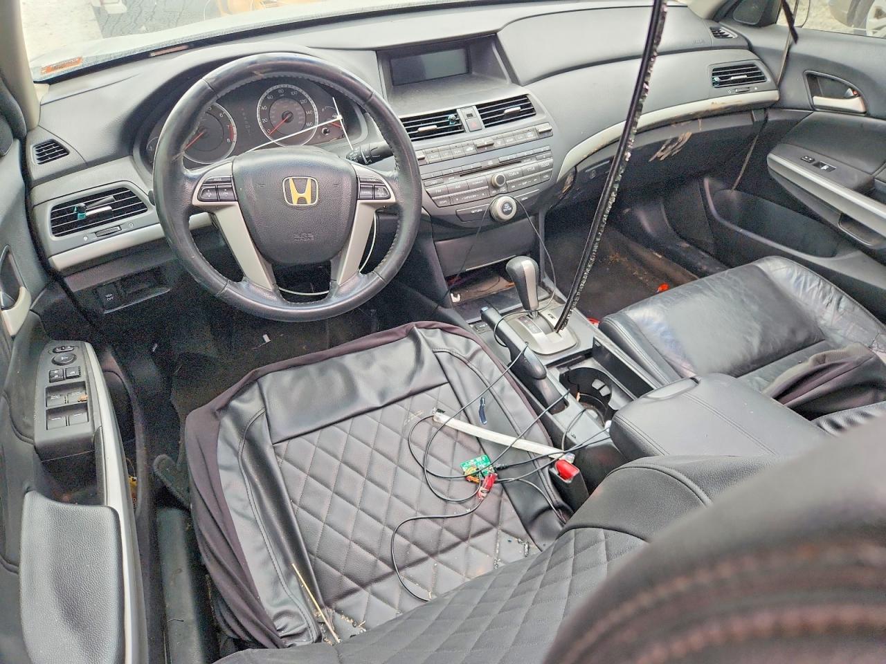 2008 Honda Accord Exl Black vin: 1HGCP36818A062084