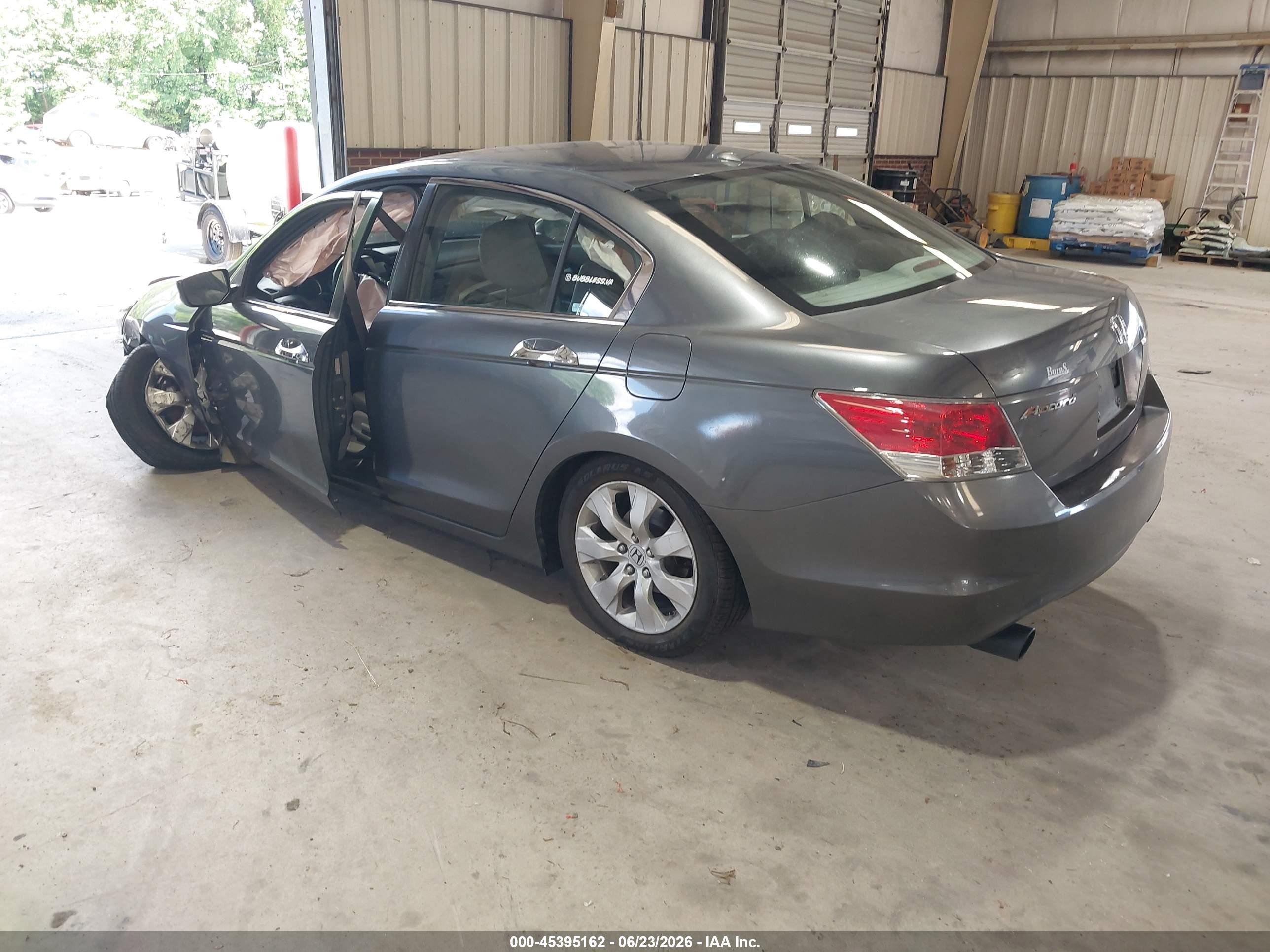 2008 Honda Accord 3.5 Ex-l Серый vin: 1HGCP36818A064692