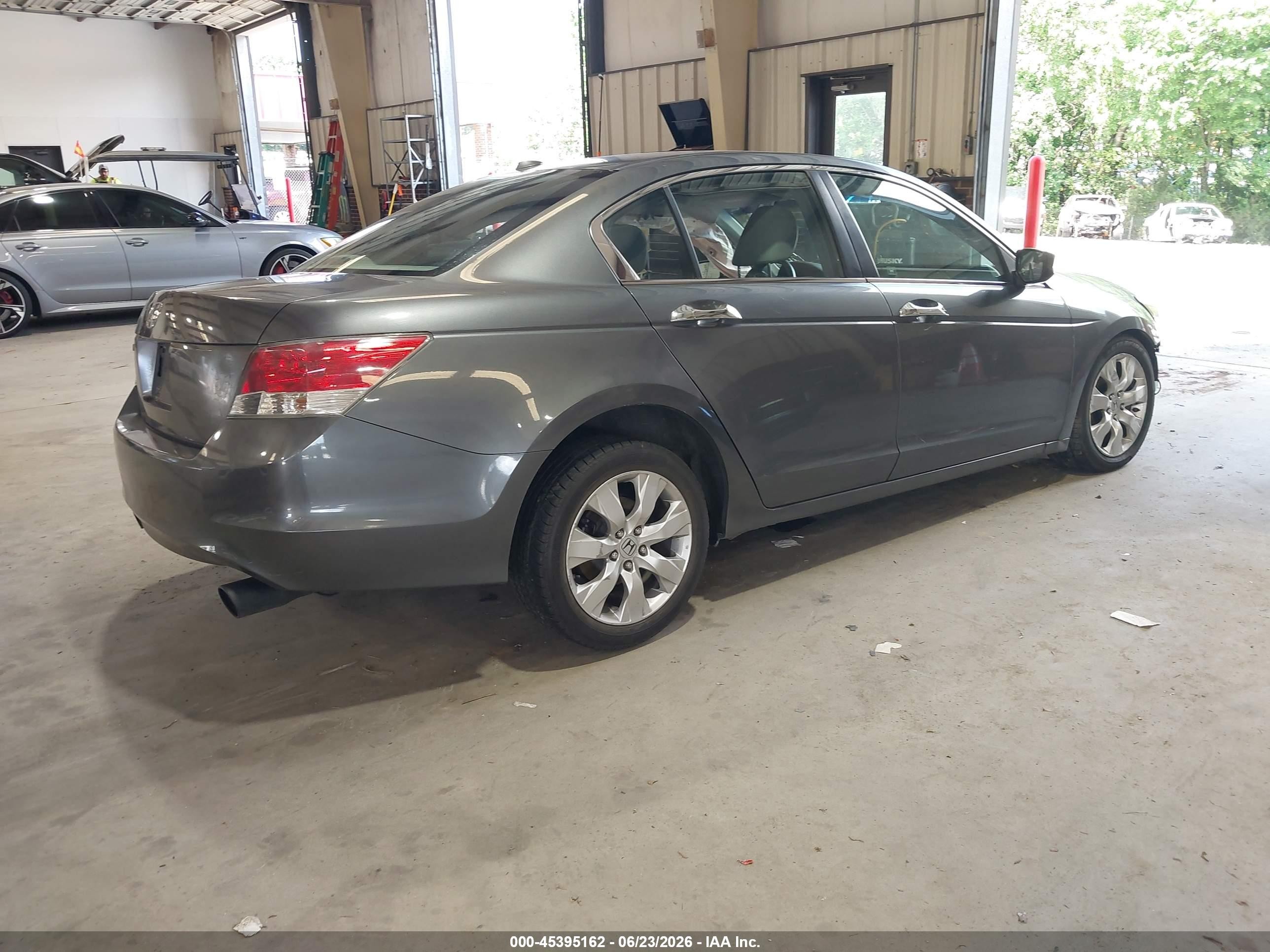 2008 Honda Accord 3.5 Ex-l Серый vin: 1HGCP36818A064692