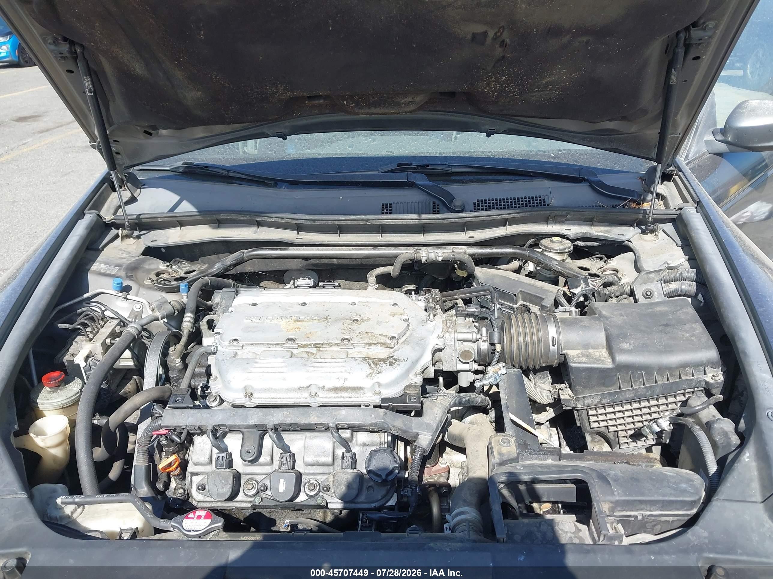 2008 Honda Accord 3.5 Ex-l Gray vin: 1HGCP36818A071724