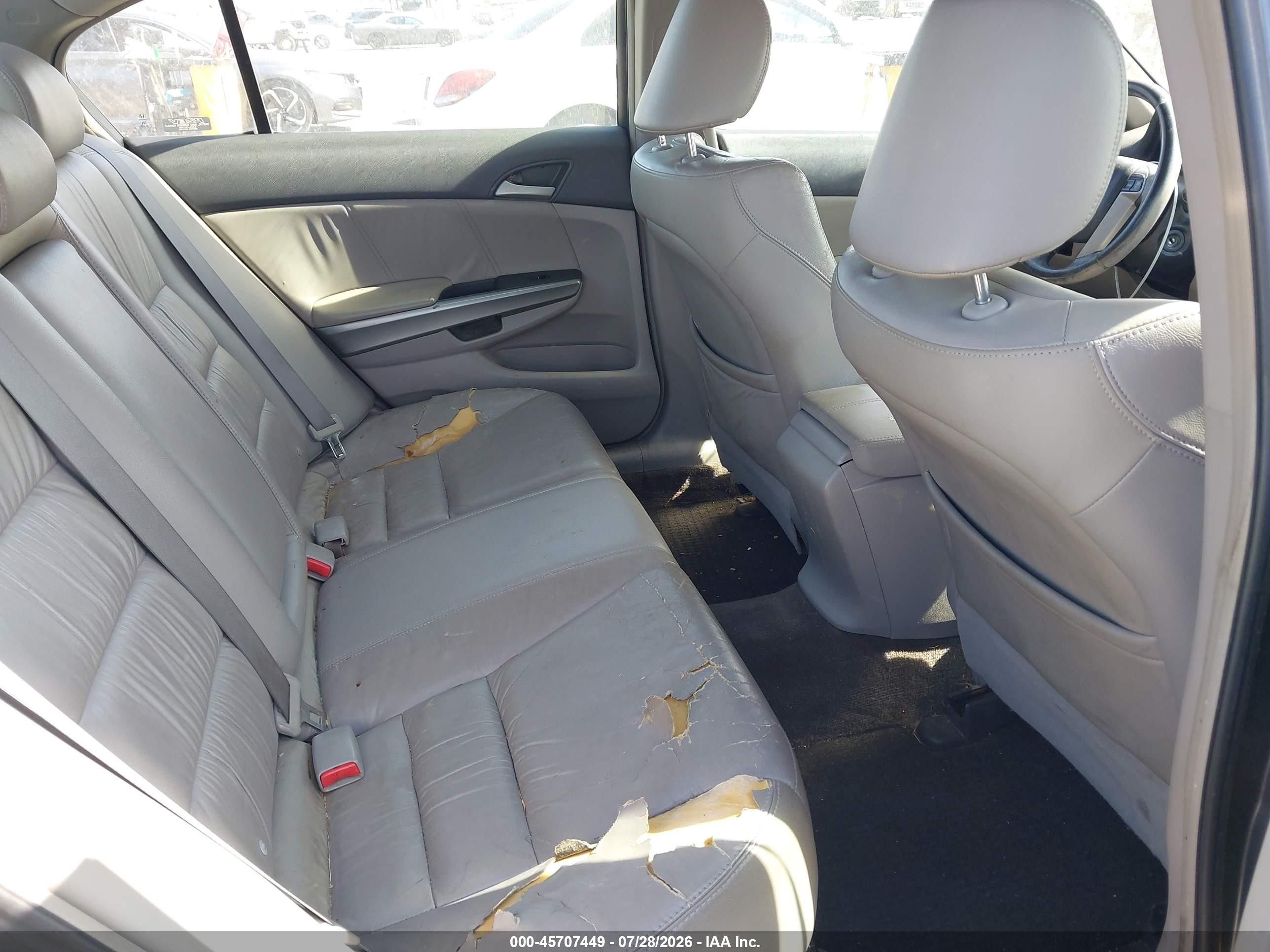 2008 Honda Accord 3.5 Ex-l Gray vin: 1HGCP36818A071724