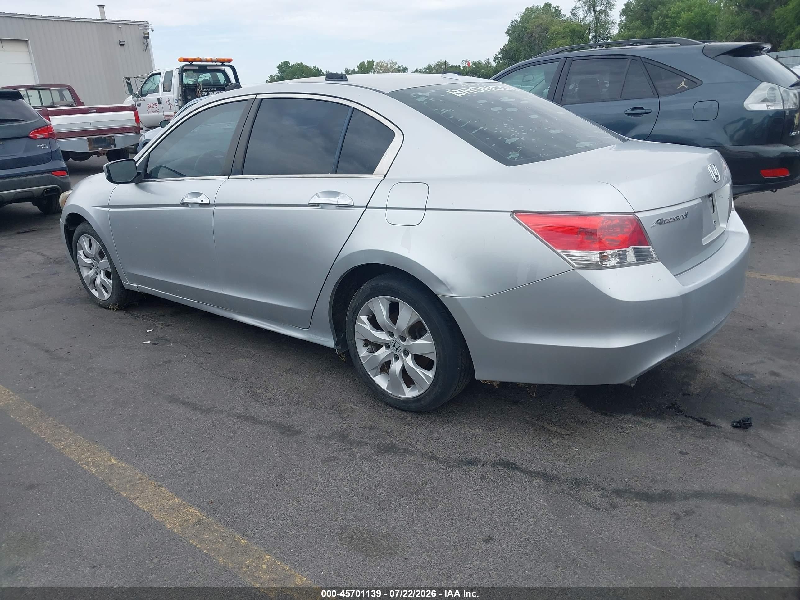 2008 Honda Accord 3.5 Ex-l Silver vin: 1HGCP36818A072212