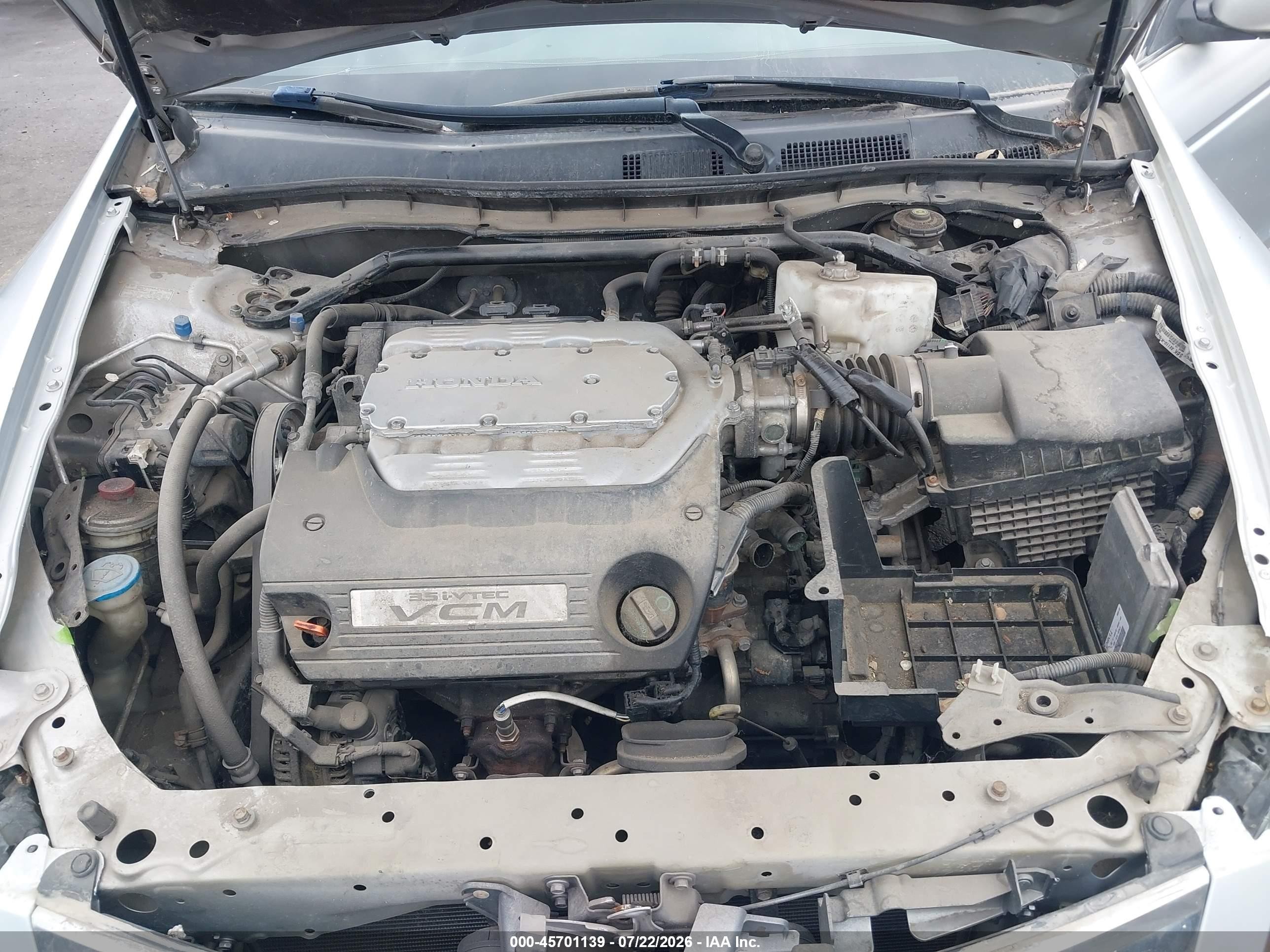 2008 Honda Accord 3.5 Ex-l Silver vin: 1HGCP36818A072212