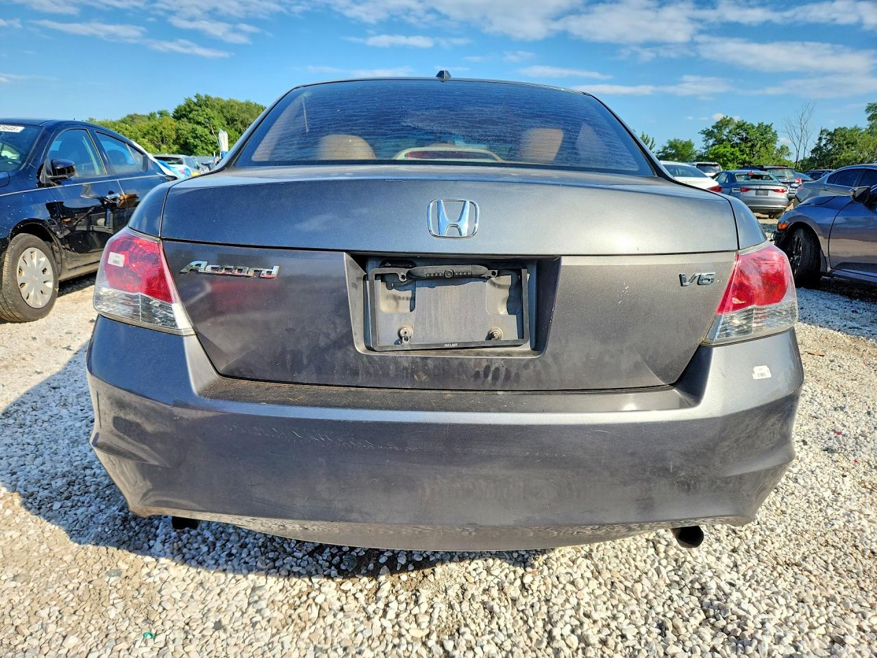 2008 Honda Accord Exl Gray vin: 1HGCP36818A075918