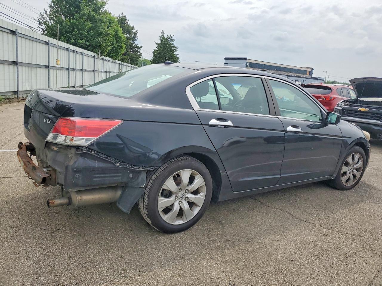 2008 Honda Accord Exl Черный vin: 1HGCP36818A080925