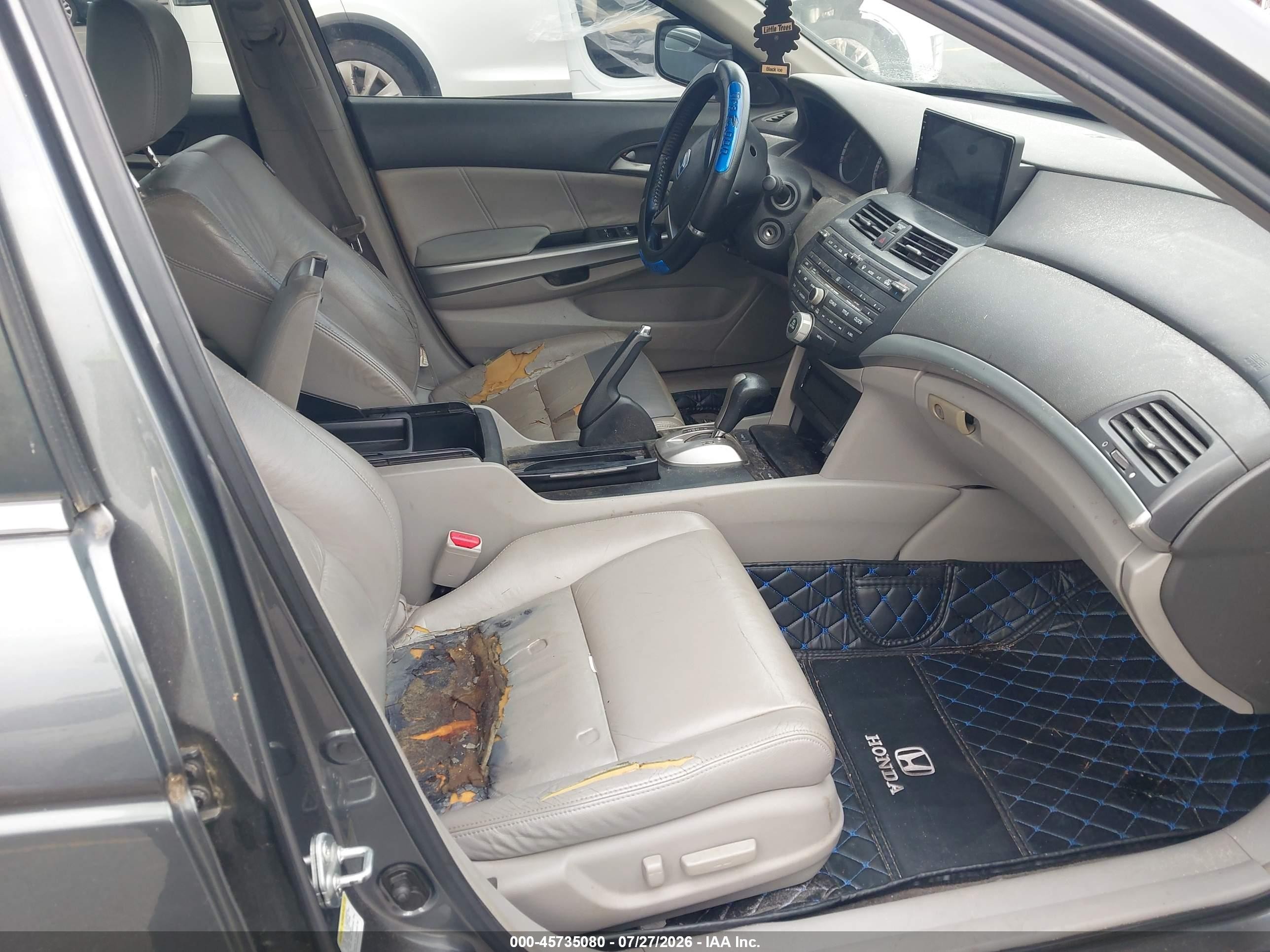 2008 Honda Accord 3.5 Ex-l Gray vin: 1HGCP36818A081010