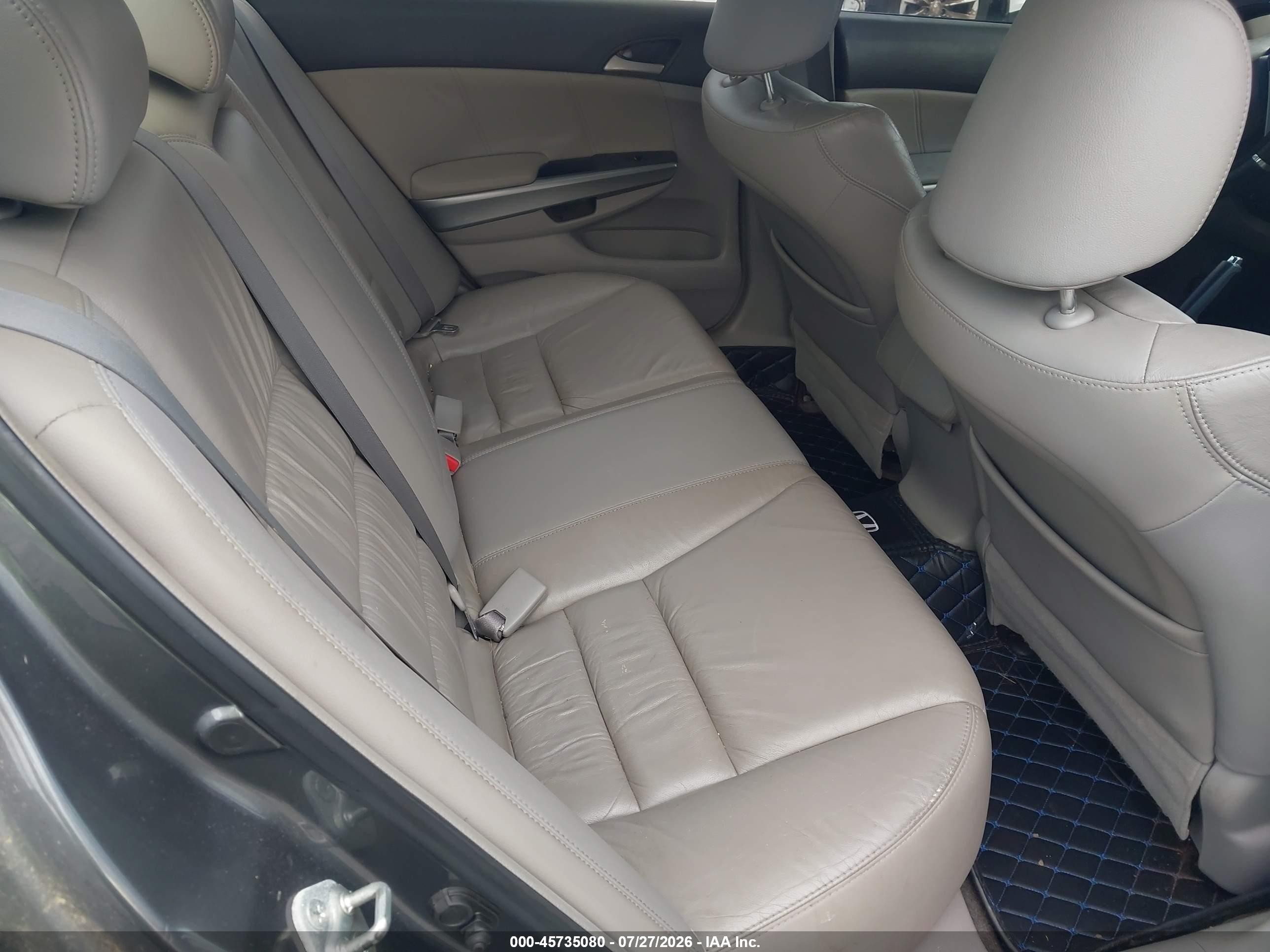 2008 Honda Accord 3.5 Ex-l Gray vin: 1HGCP36818A081010