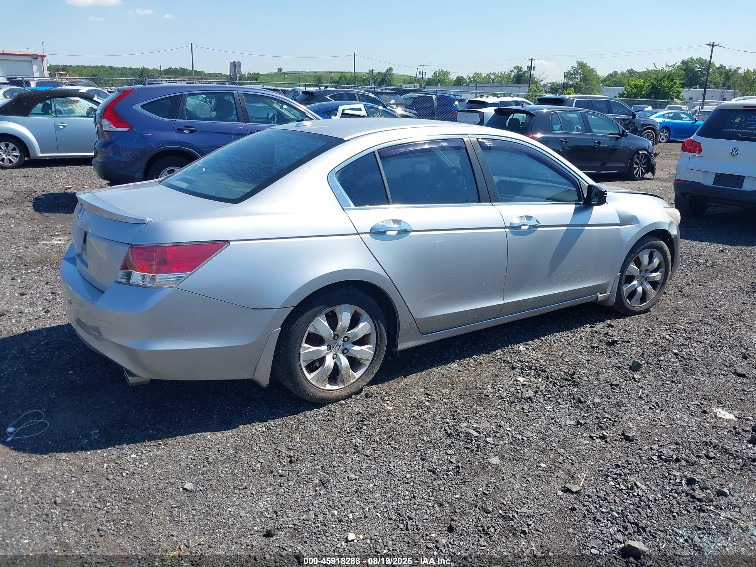 2008 Honda Accord 3.5 Ex-l Серебряный vin: 1HGCP36818A089009