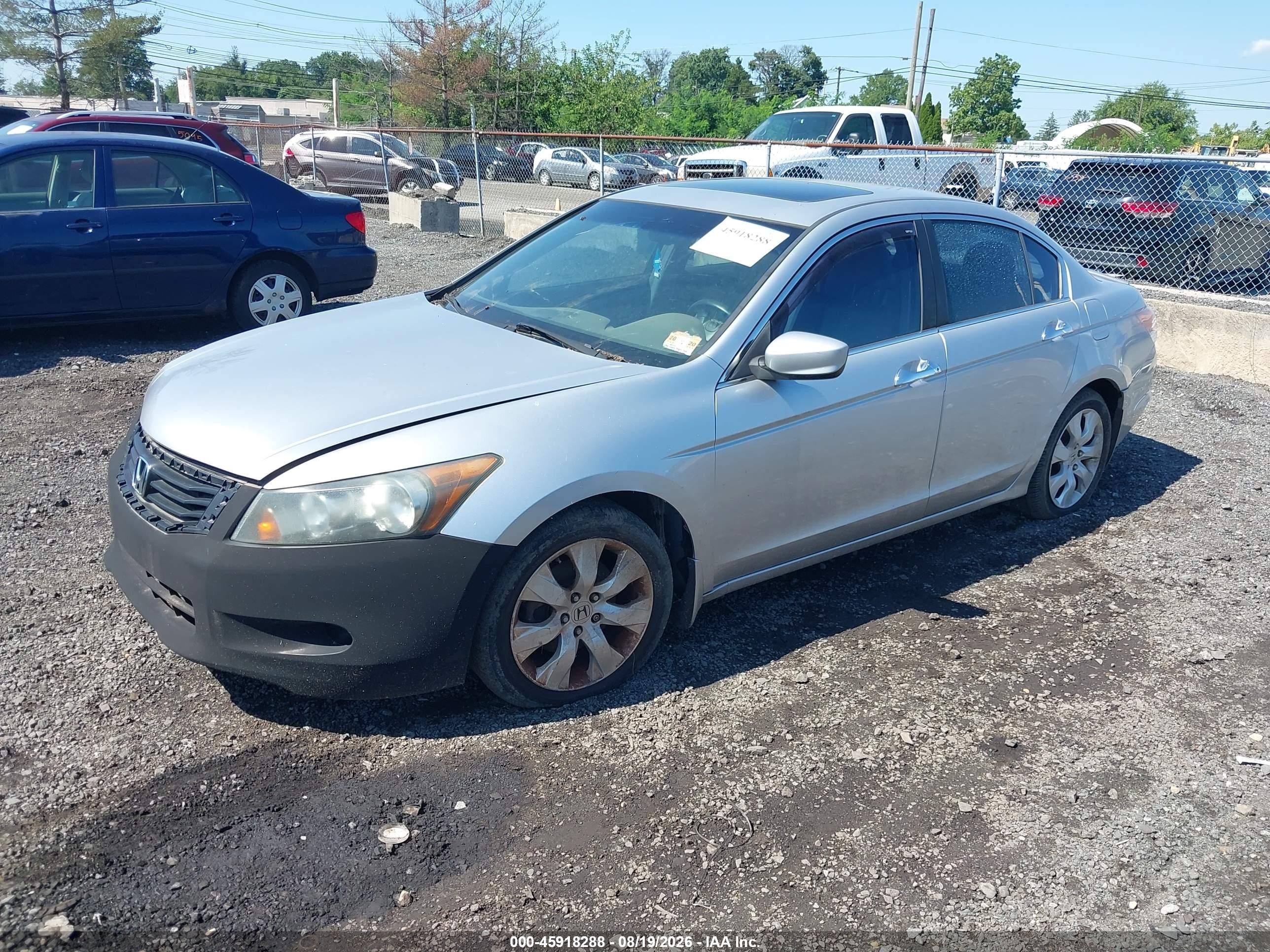 2008 Honda Accord 3.5 Ex-l Серебряный vin: 1HGCP36818A089009
