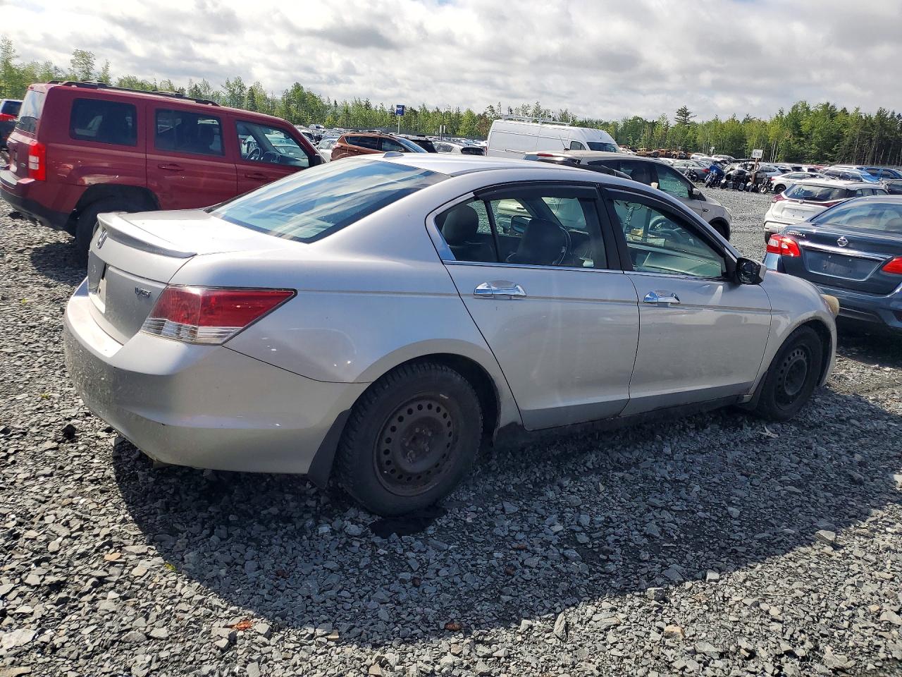 2008 Honda Accord Exl Silver vin: 1HGCP36818A801051
