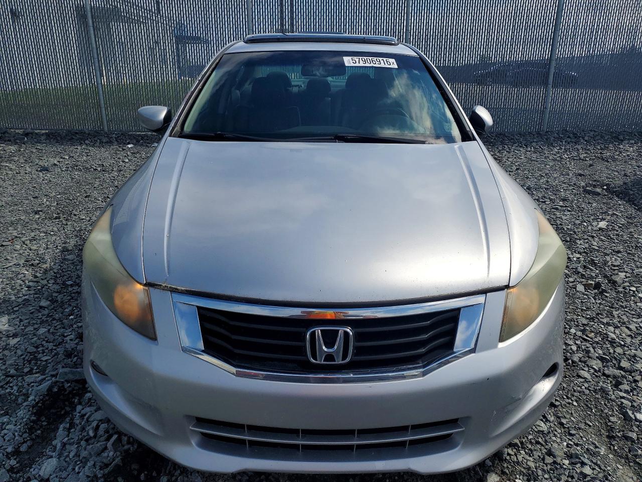 2008 Honda Accord Exl Silver vin: 1HGCP36818A801051
