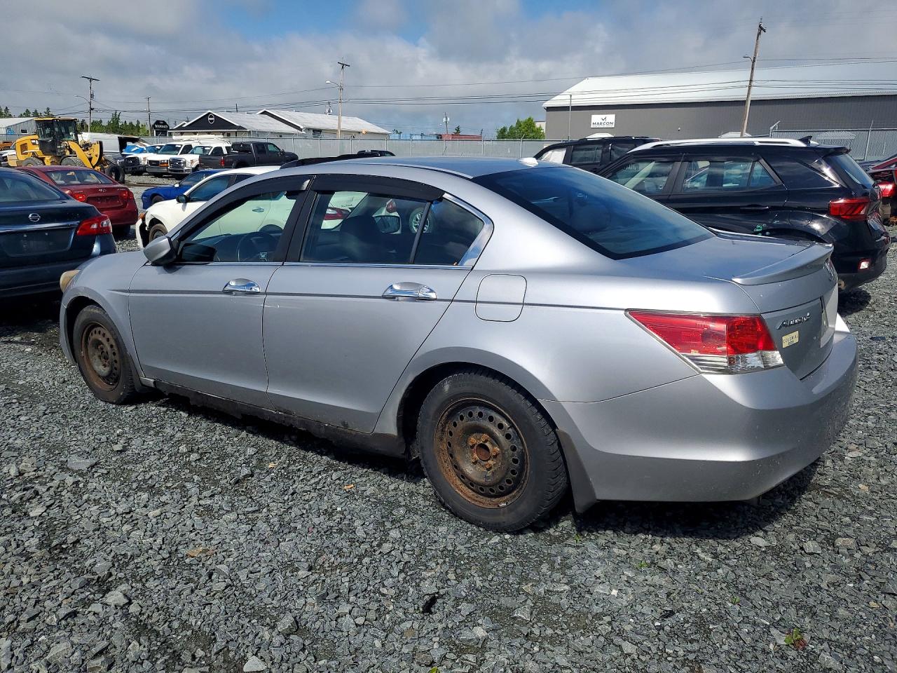 2008 Honda Accord Exl Silver vin: 1HGCP36818A801051