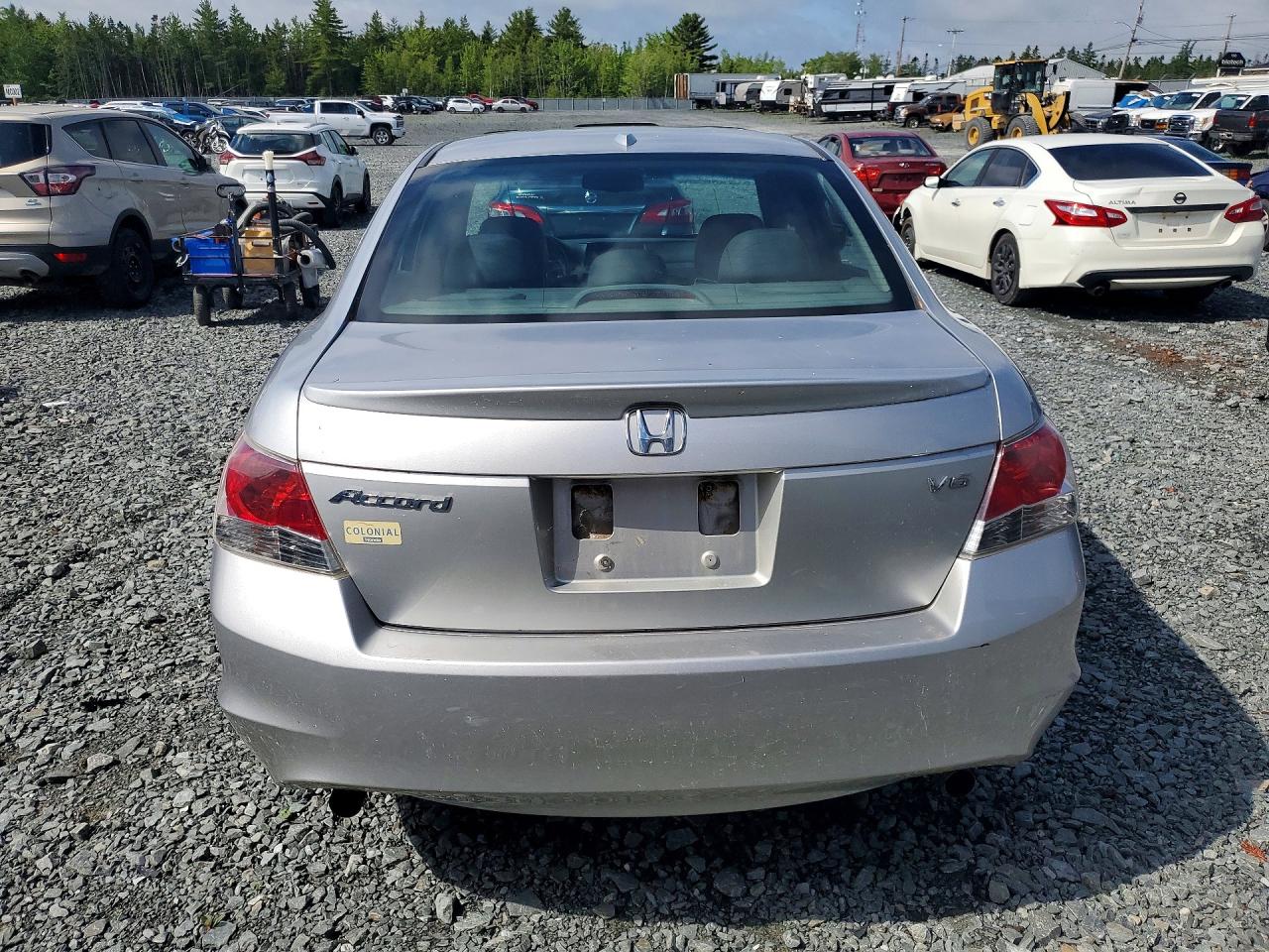 2008 Honda Accord Exl Silver vin: 1HGCP36818A801051