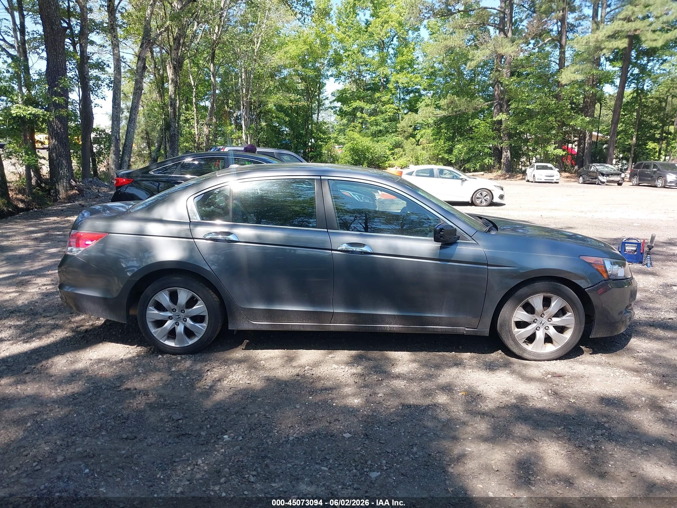2009 Honda Accord 3.5 Ex-l Gray vin: 1HGCP36819A015655