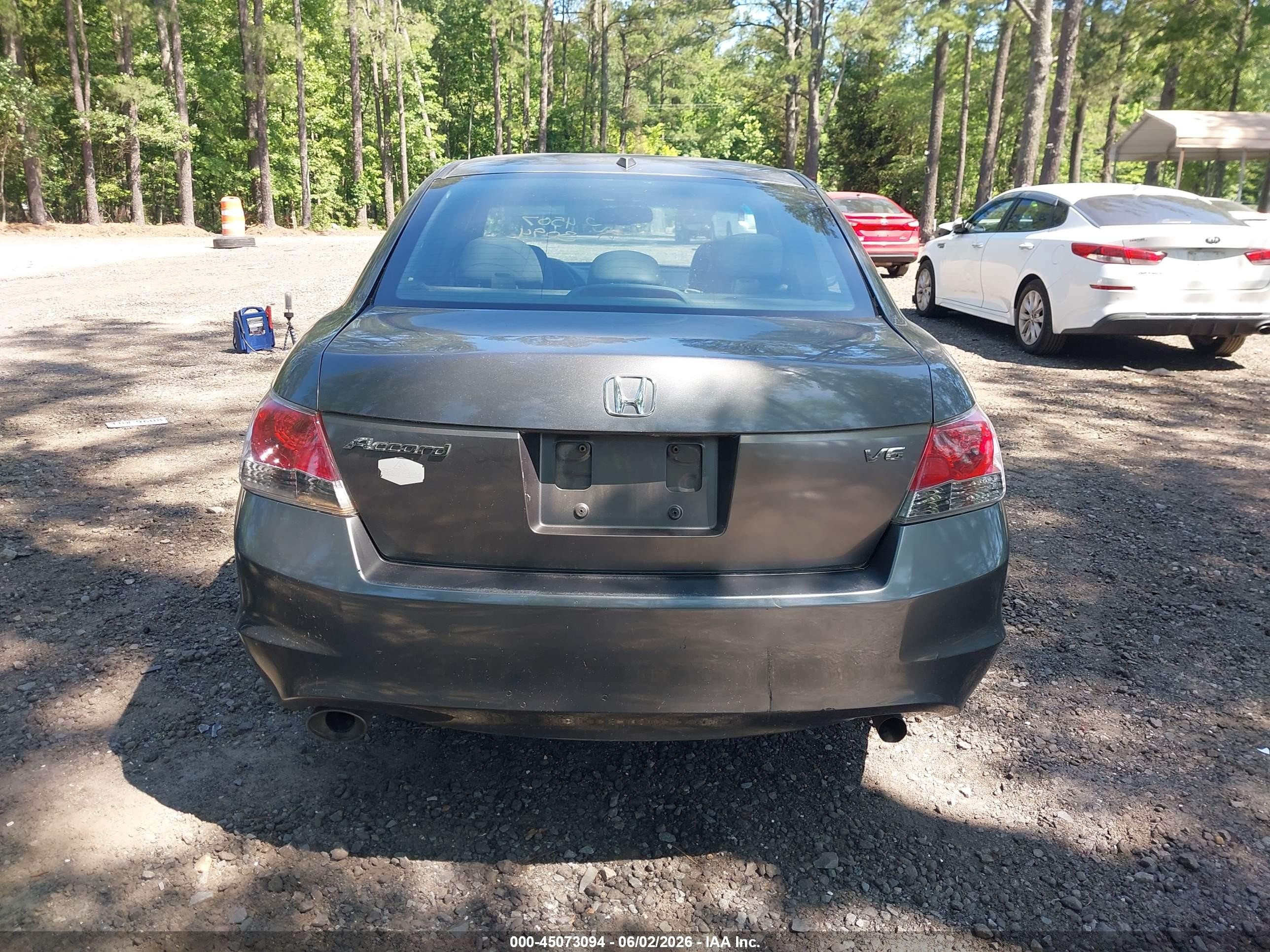 2009 Honda Accord 3.5 Ex-l Gray vin: 1HGCP36819A015655