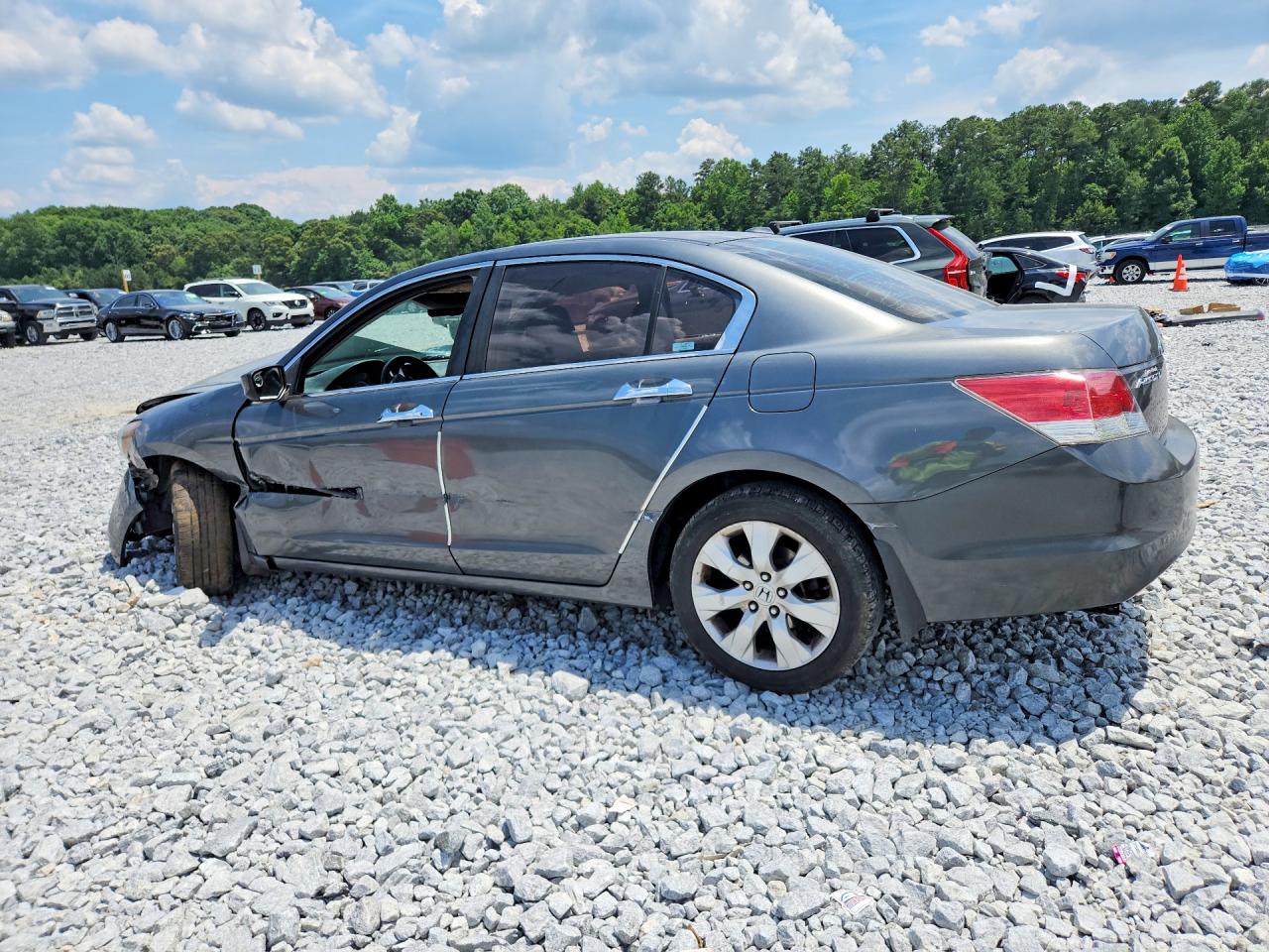 2009 Honda Accord Exl Gray vin: 1HGCP36819A021293