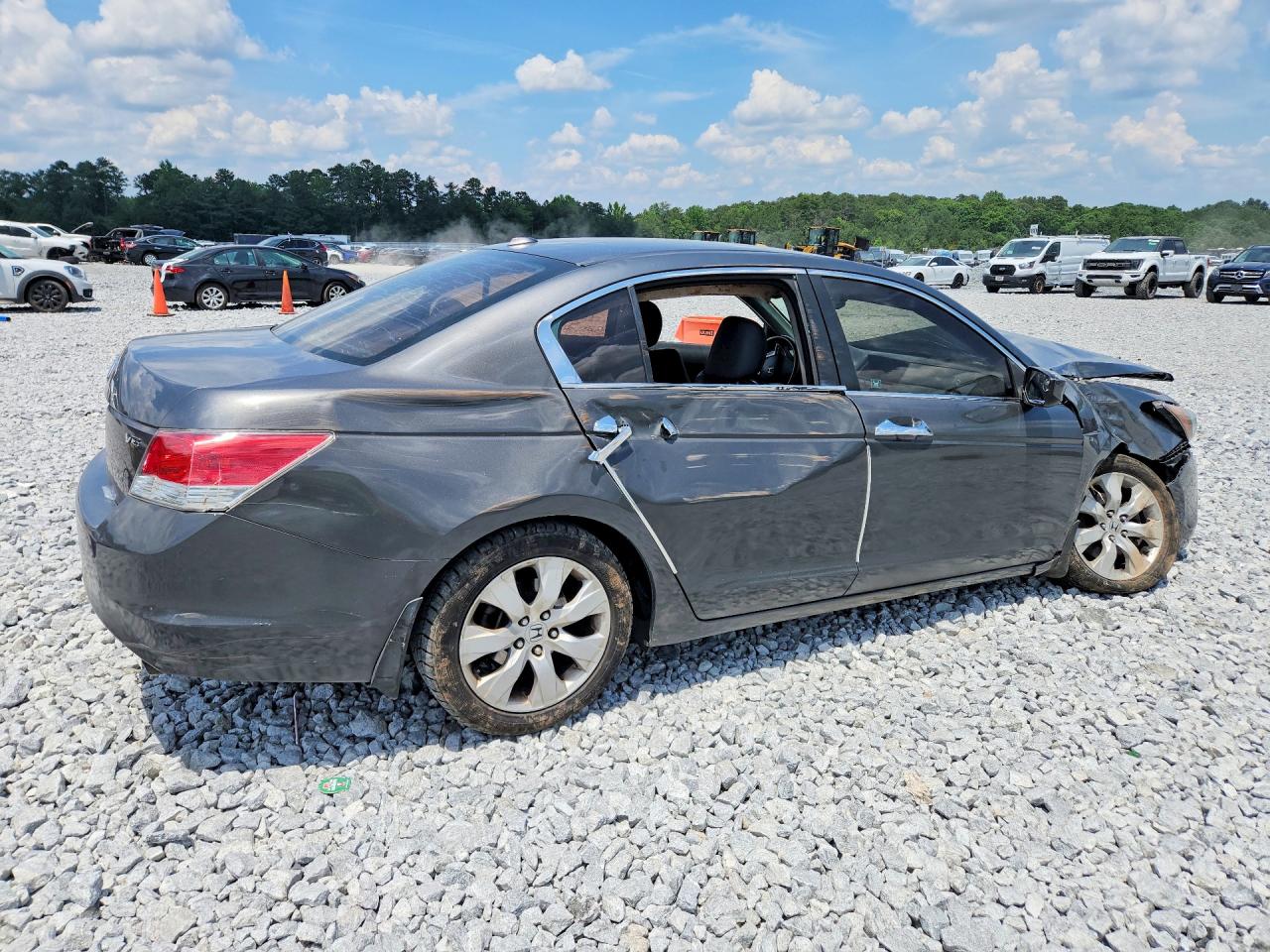 2009 Honda Accord Exl Gray vin: 1HGCP36819A021293
