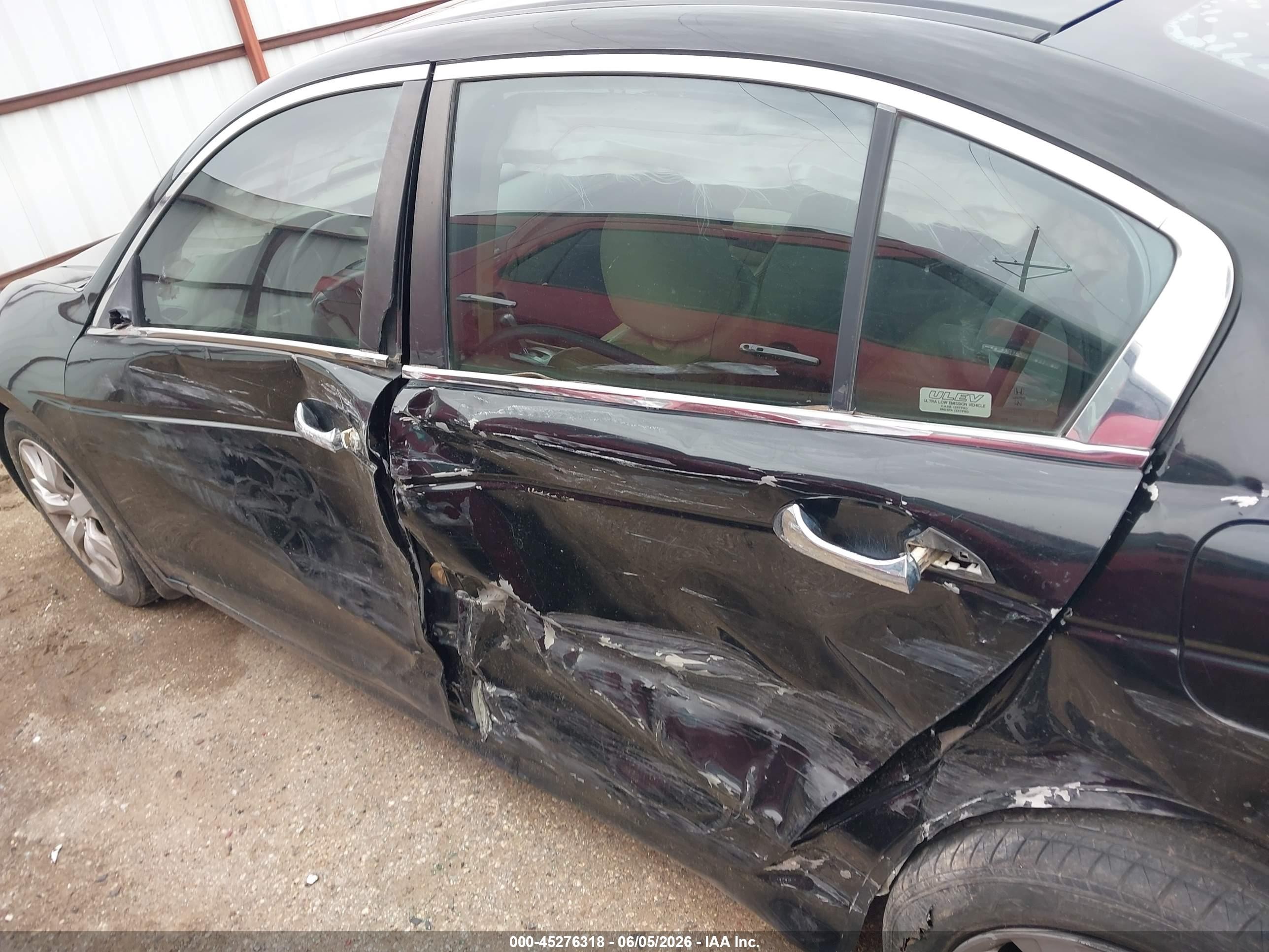 2009 Honda Accord 3.5 Ex-l Black vin: 1HGCP36819A026946