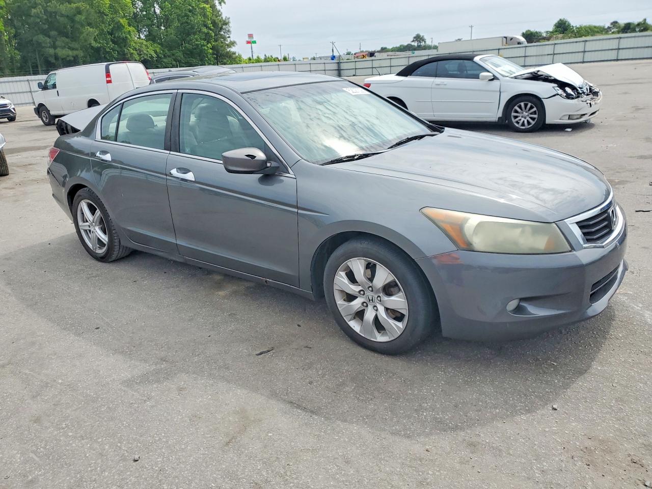 2009 Honda Accord Exl Gray vin: 1HGCP36819A030690