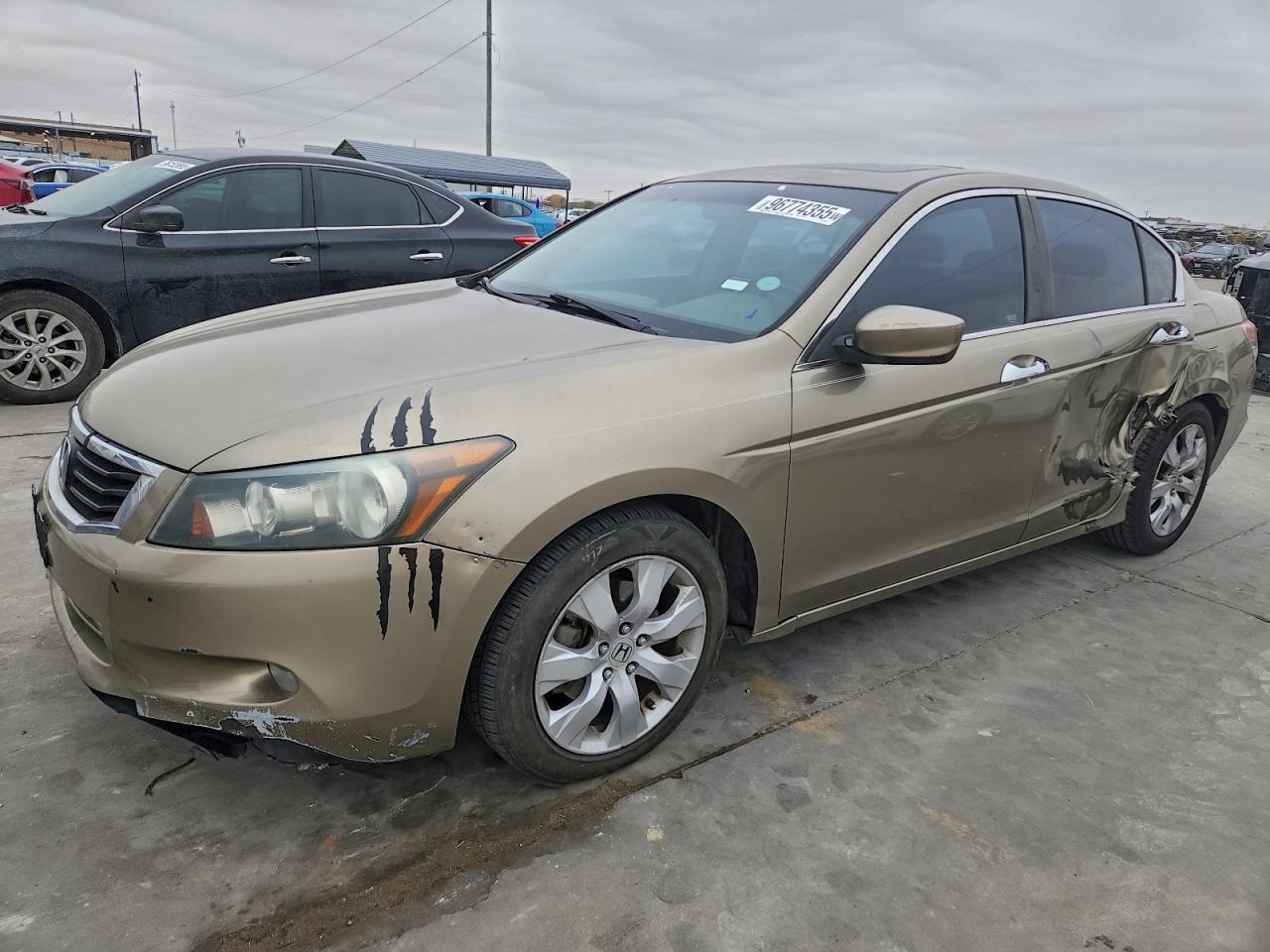 2009 Honda Accord Exl Gold vin: 1HGCP36819A034058
