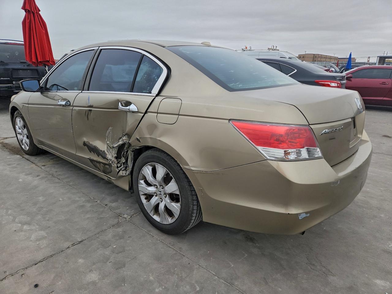 2009 Honda Accord Exl Gold vin: 1HGCP36819A034058