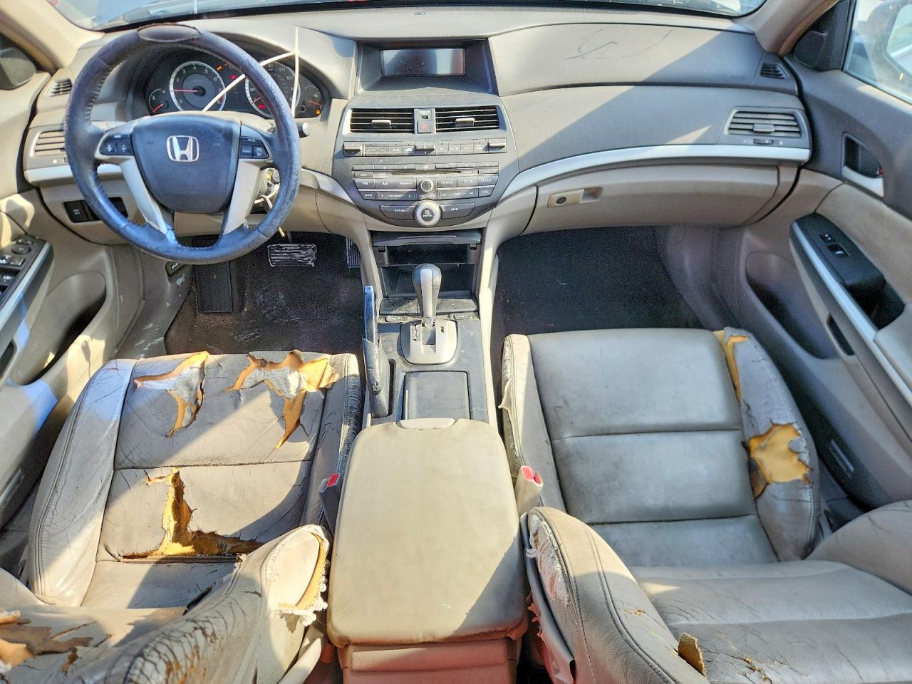 2009 Honda Accord Exl Gray vin: 1HGCP36819A040068