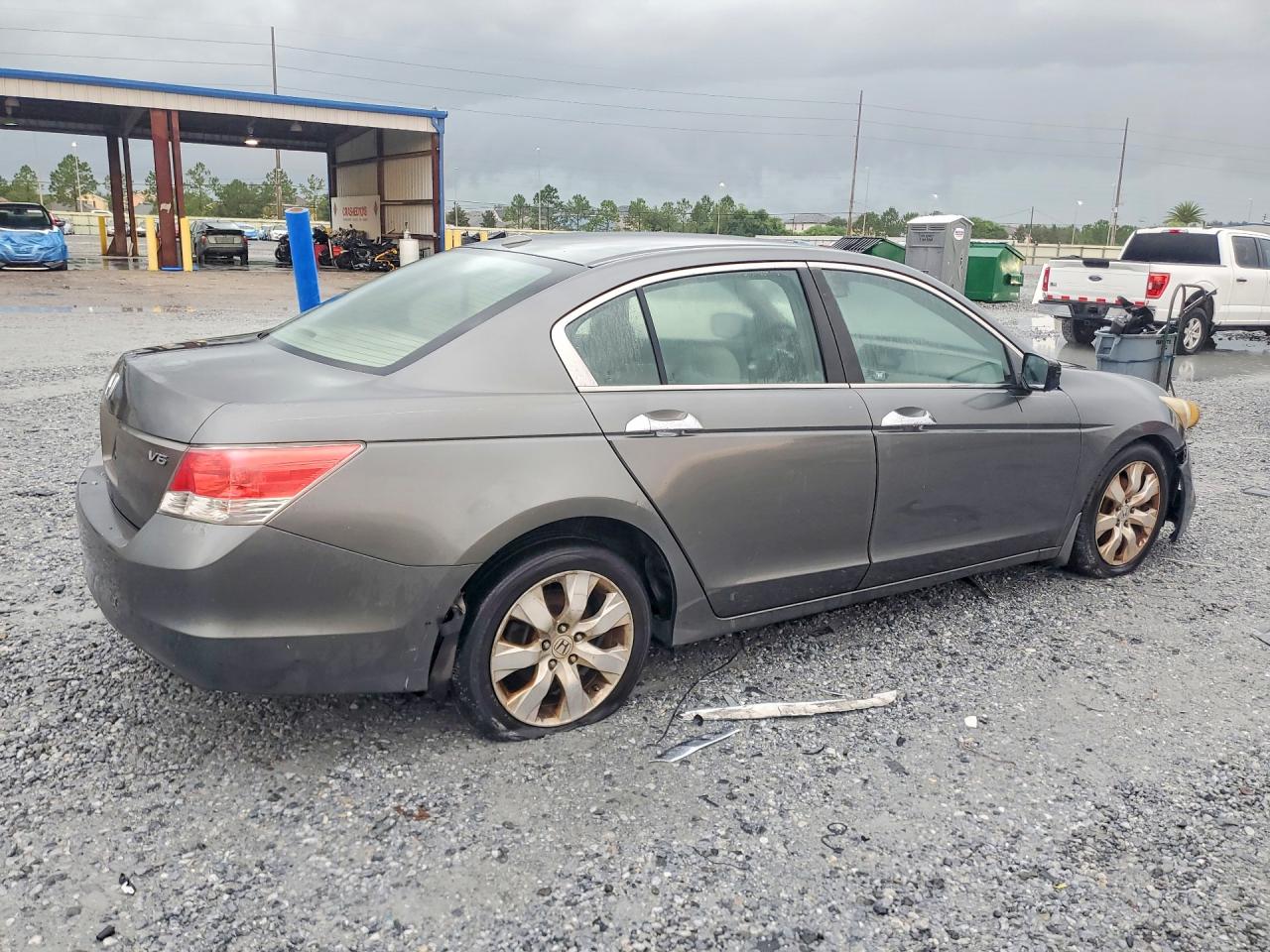 2009 Honda Accord Exl Gray vin: 1HGCP36819A040068