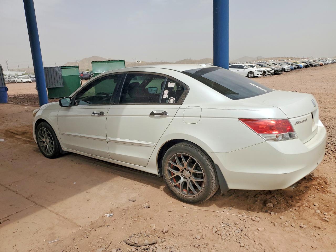 2009 Honda Accord Exl White vin: 1HGCP36819A041558