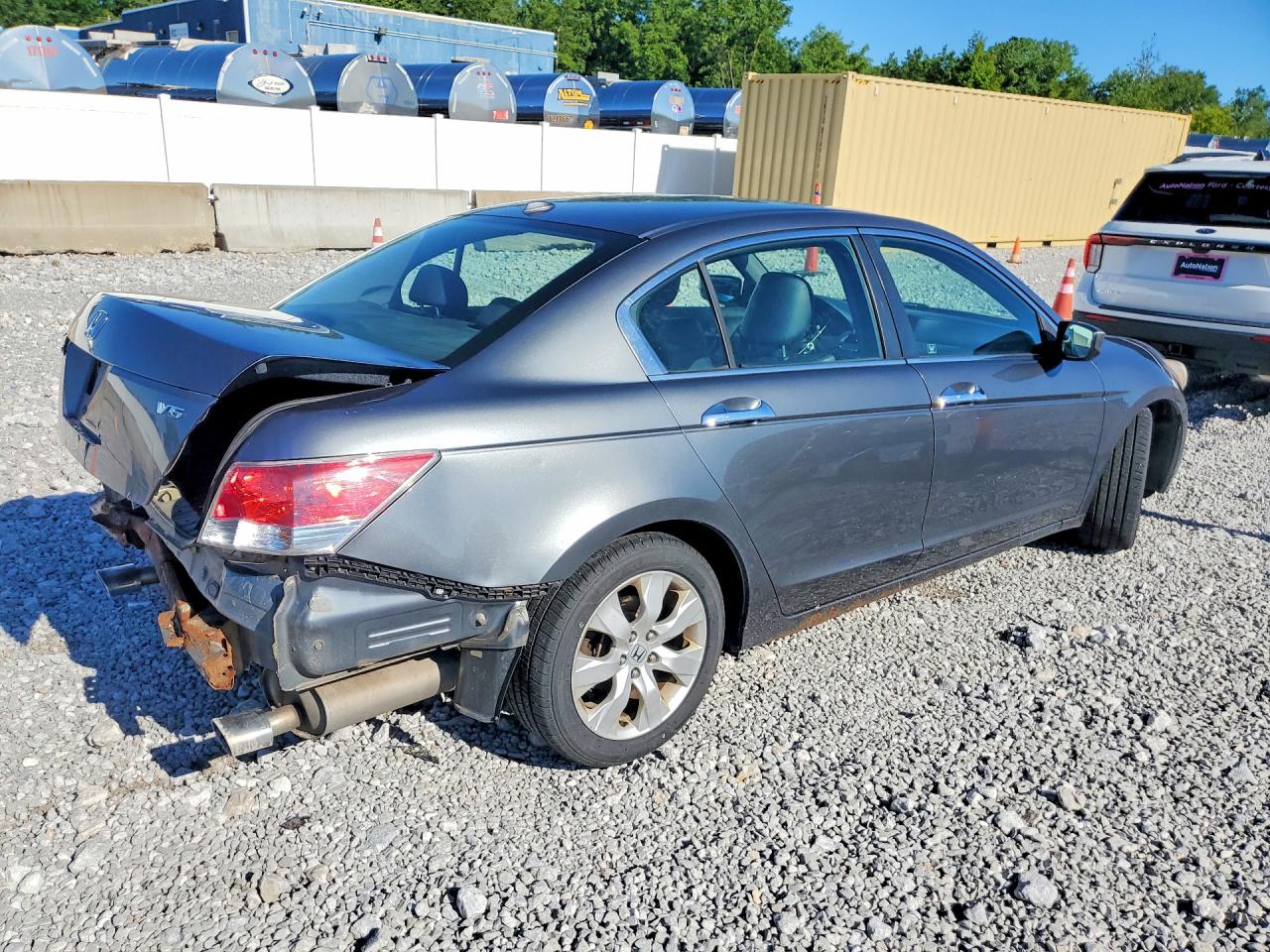 2009 Honda Accord Exl Серый vin: 1HGCP36819A045738